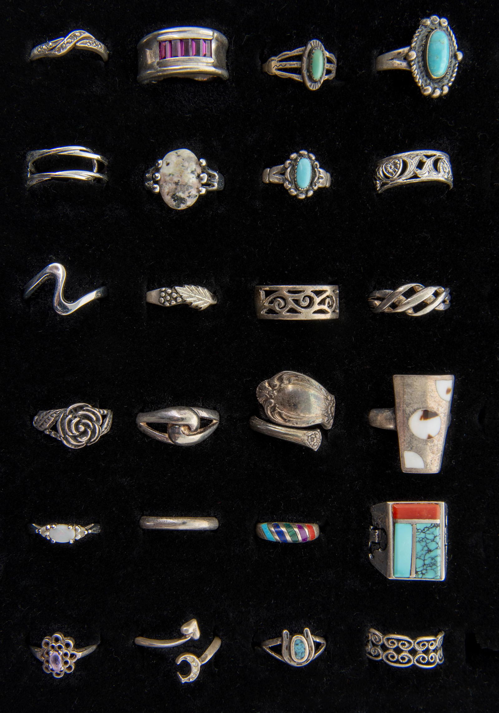 25 Sterling Rings (1 of 1)
