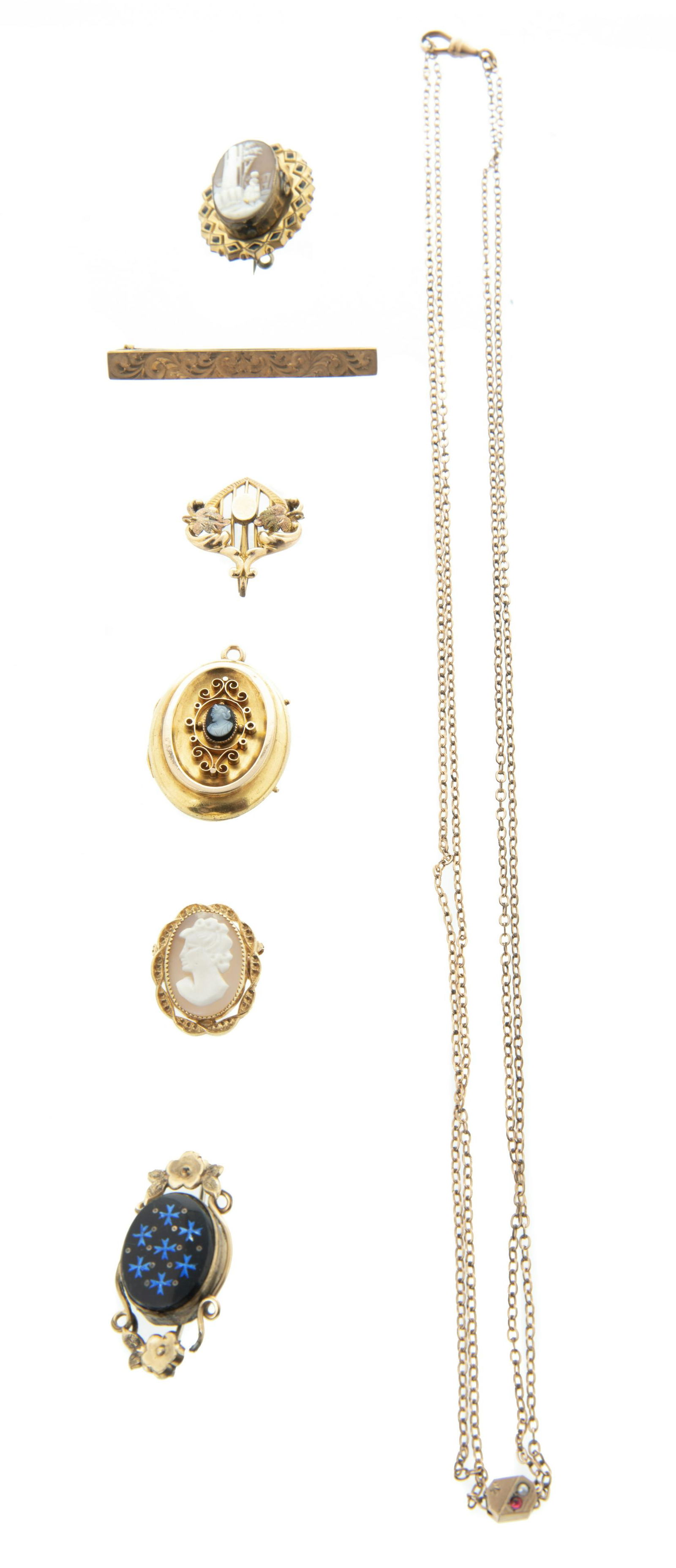 7 Pcs Vintage & Antique Jewelry (1 of 1)