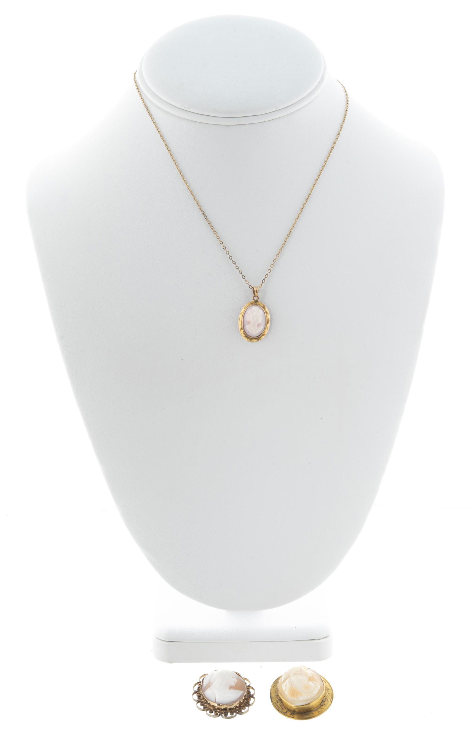 3 Antique Cameos (1 of 2)