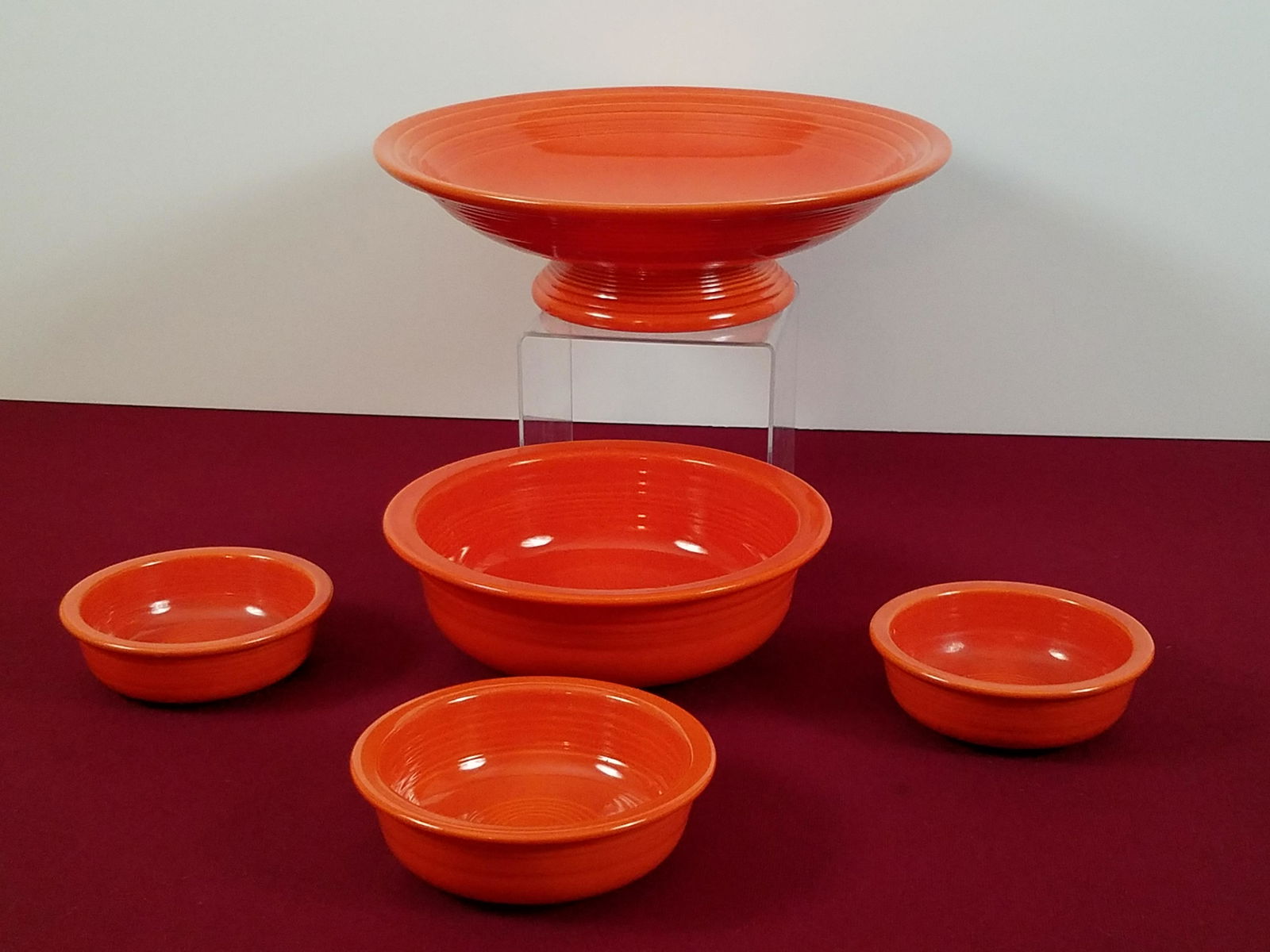 5 Pcs Fiestaware Bowls (1 of 2)