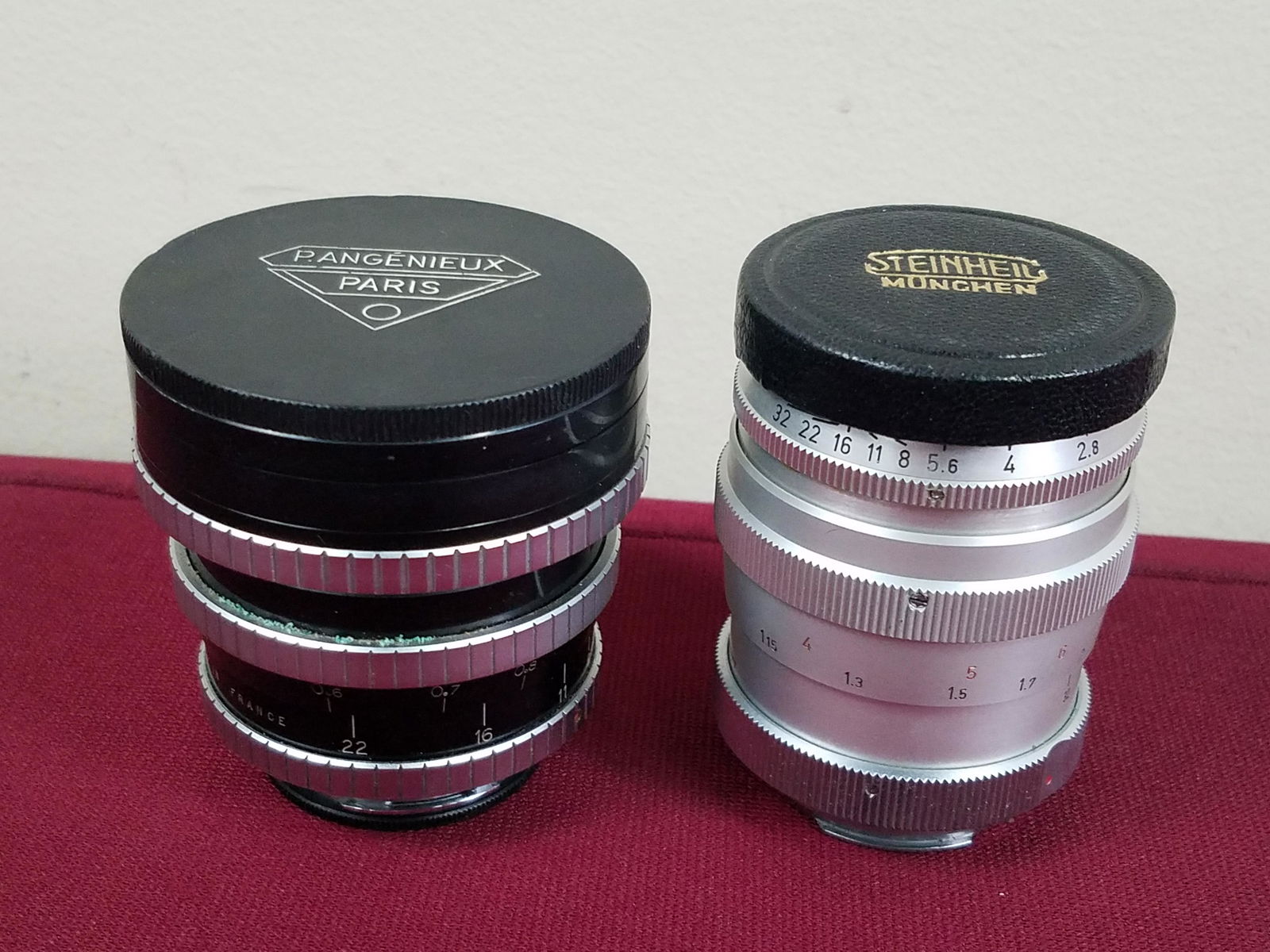 P. Angénieux and Steinheil Camera Lenses (1 of 10)