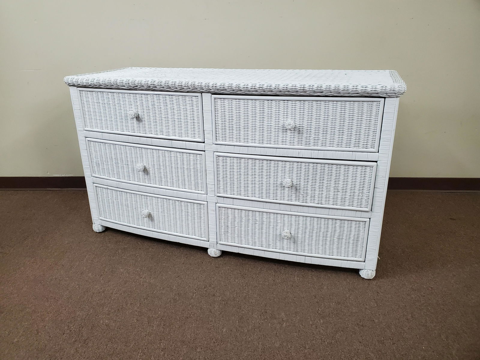 Wicker Dresser (1 of 4)