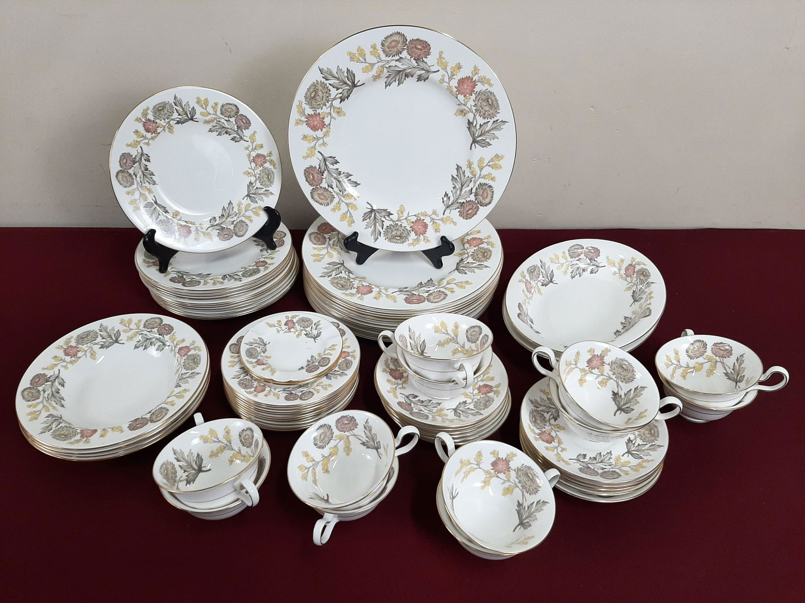 66 Pcs Wedgwood "Lichfield" China (1 of 3)