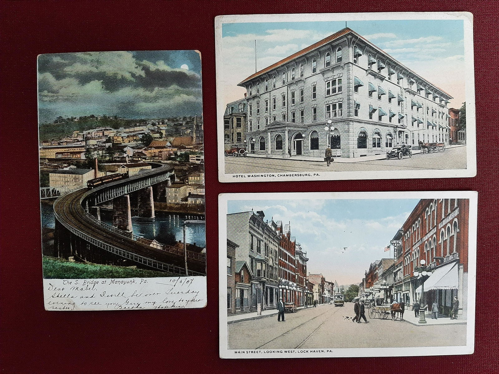 Post Cards: 100 PA Towns (1 of 18)