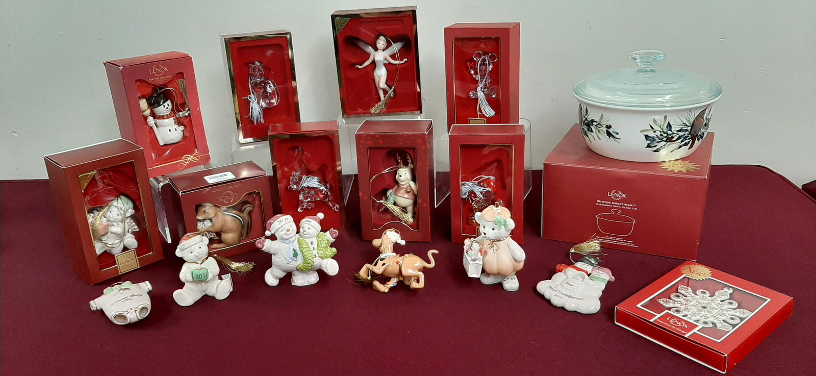 17 Pcs Lenox Ornaments Incl. Disney (1 of 14)
