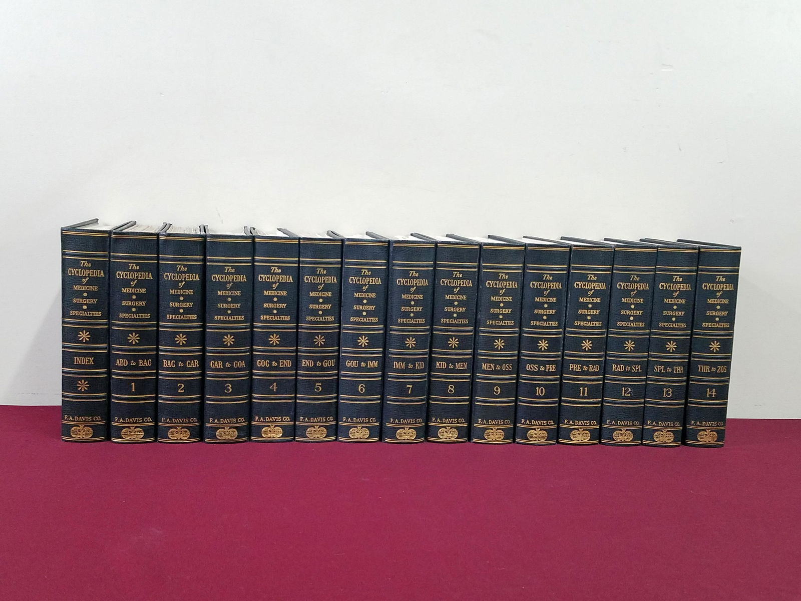 18 Books incl. Clylopedia of Medicine/Surgery (1 of 16)