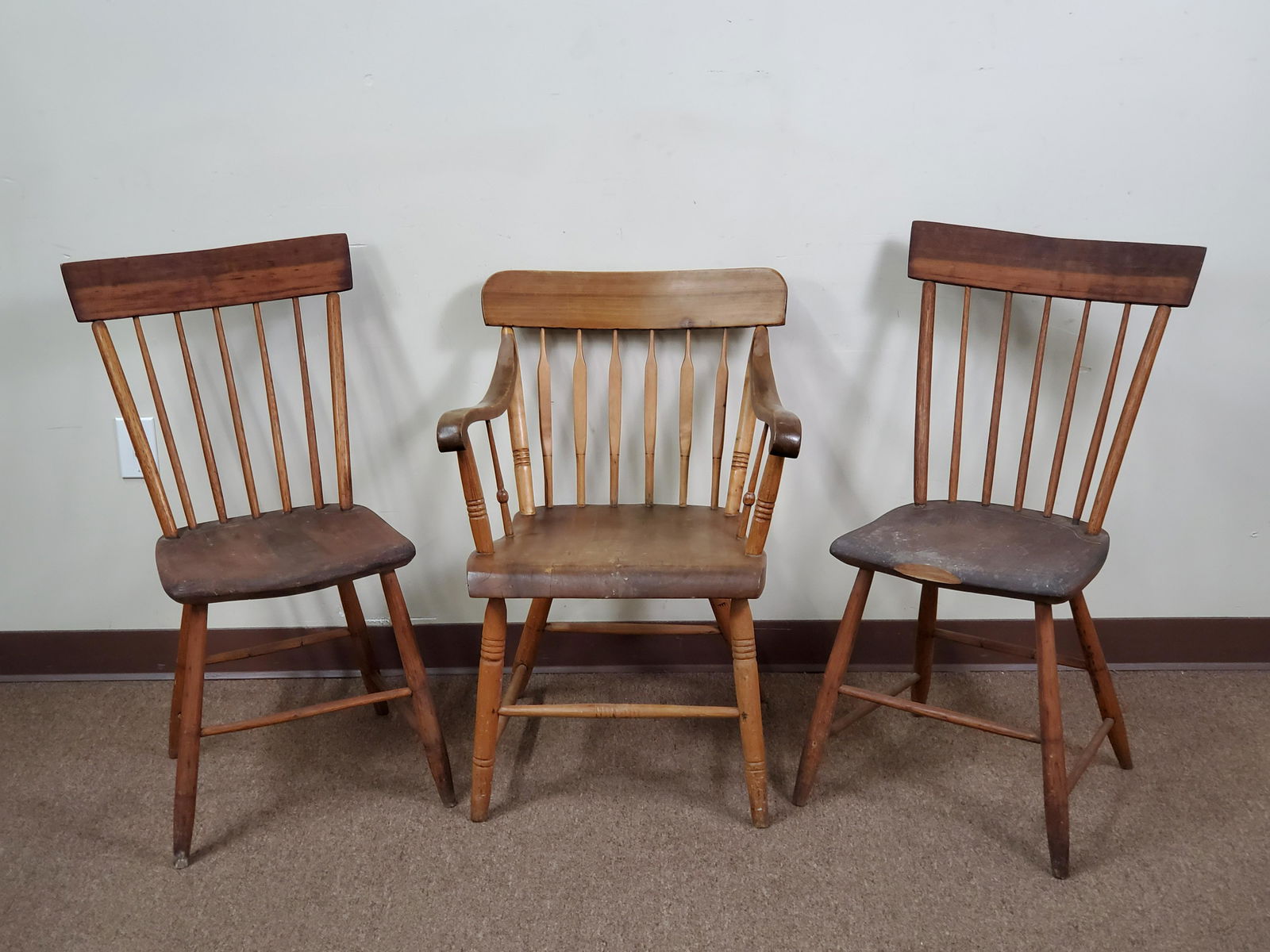 2 Side Chairs and Arm Chair (1 of 4)