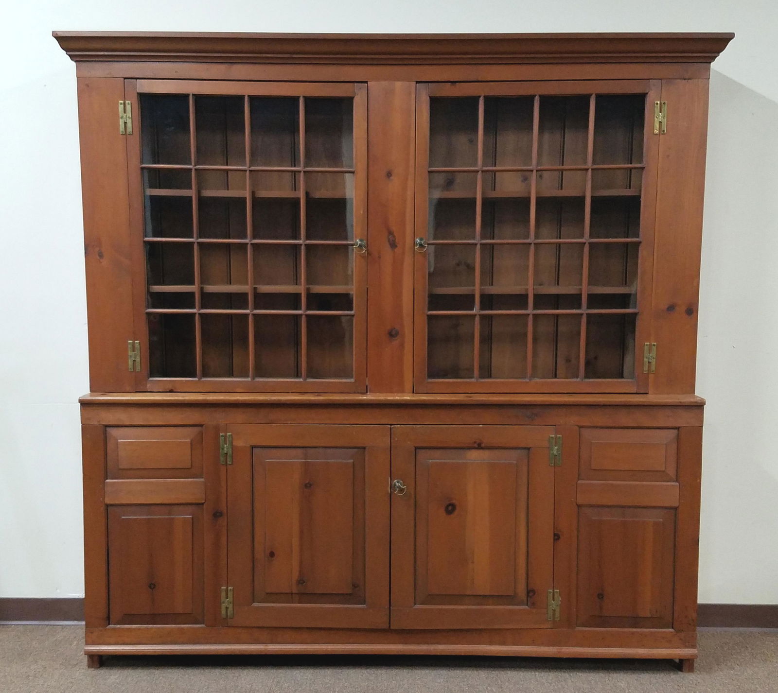 Gerald J. Headley Pine Breakfast Cabinet (1 of 8)