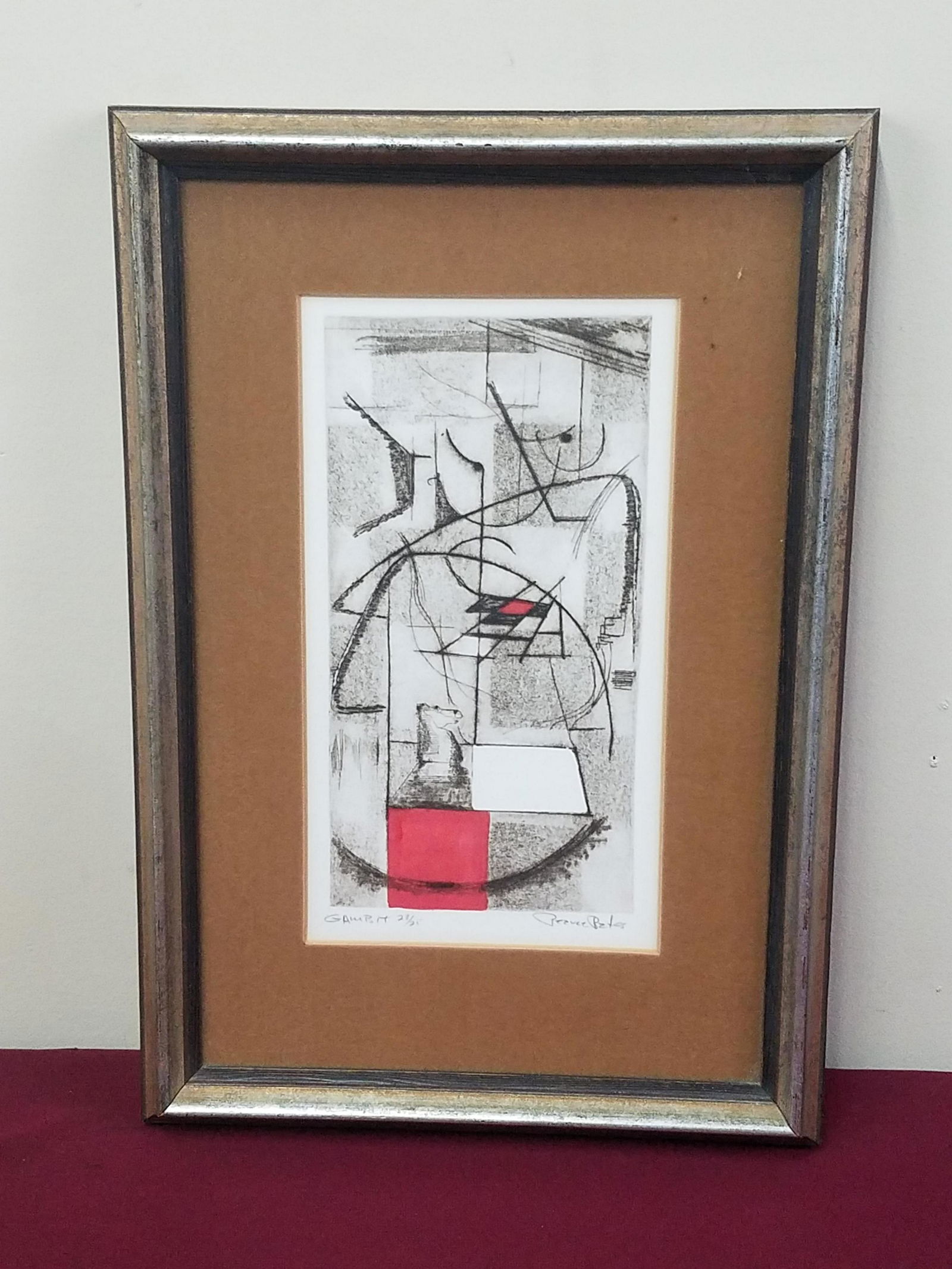 Pearce Bates Modernist Print (1 of 4)