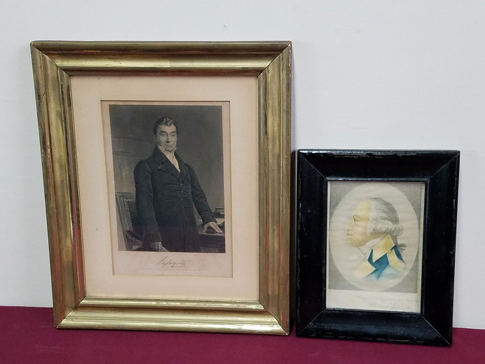 George Washington and  La Fayette Prints (1 of 8)