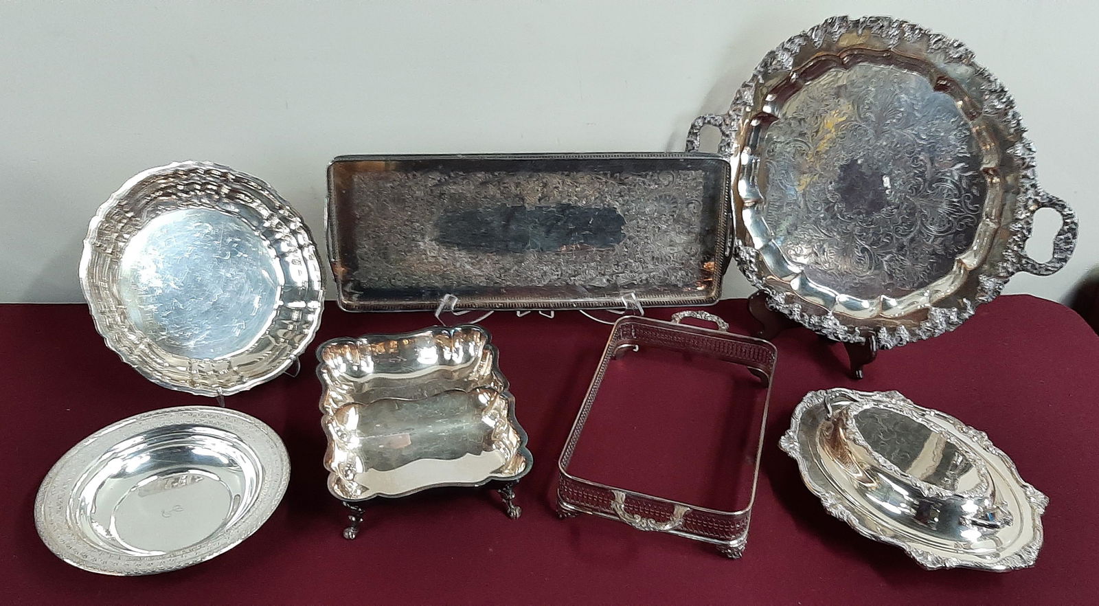7 Pcs Silverplate (1 of 1)