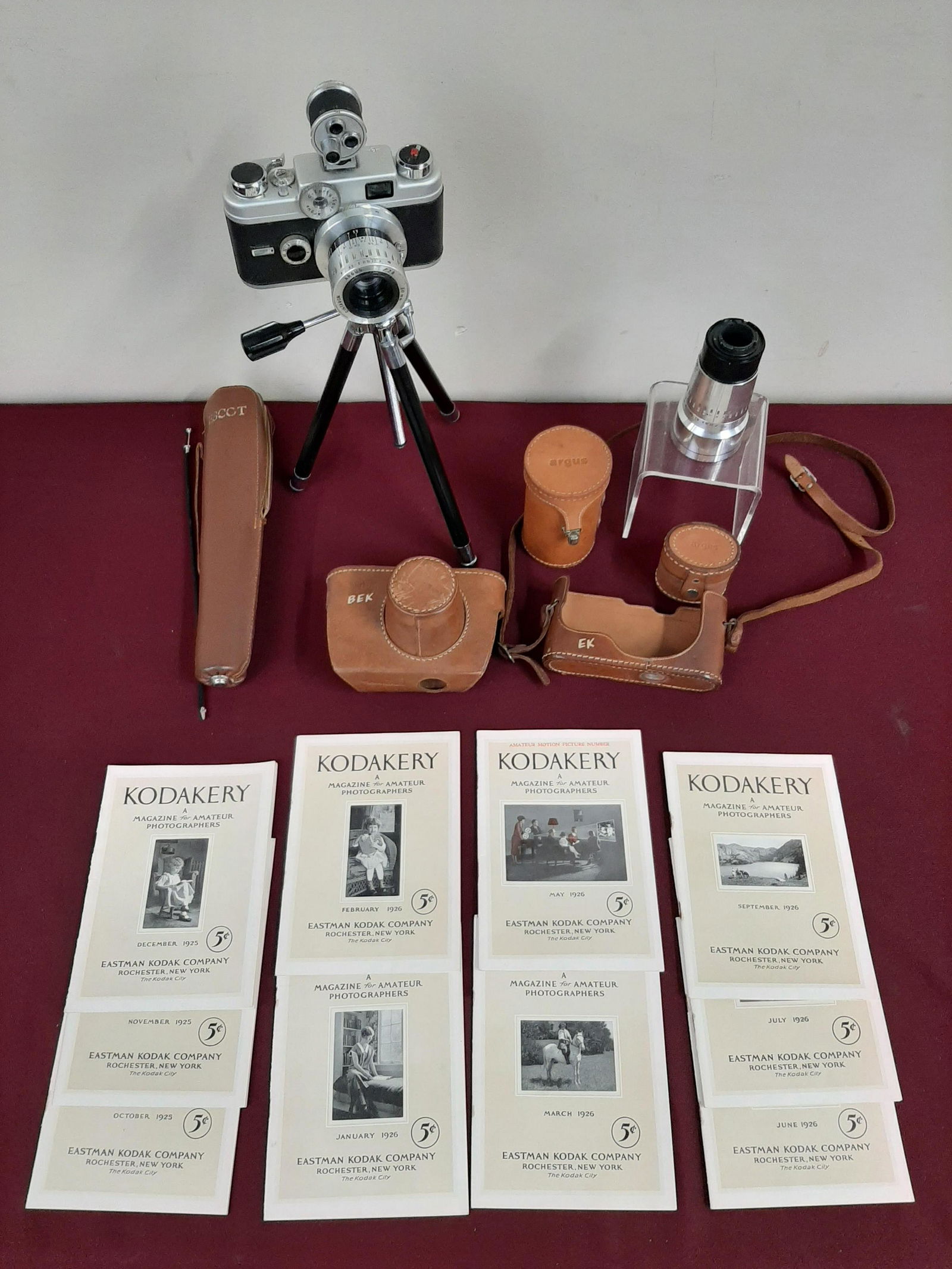 Camera and Accessories Incl. Kodakery Magazine (1 of 1)