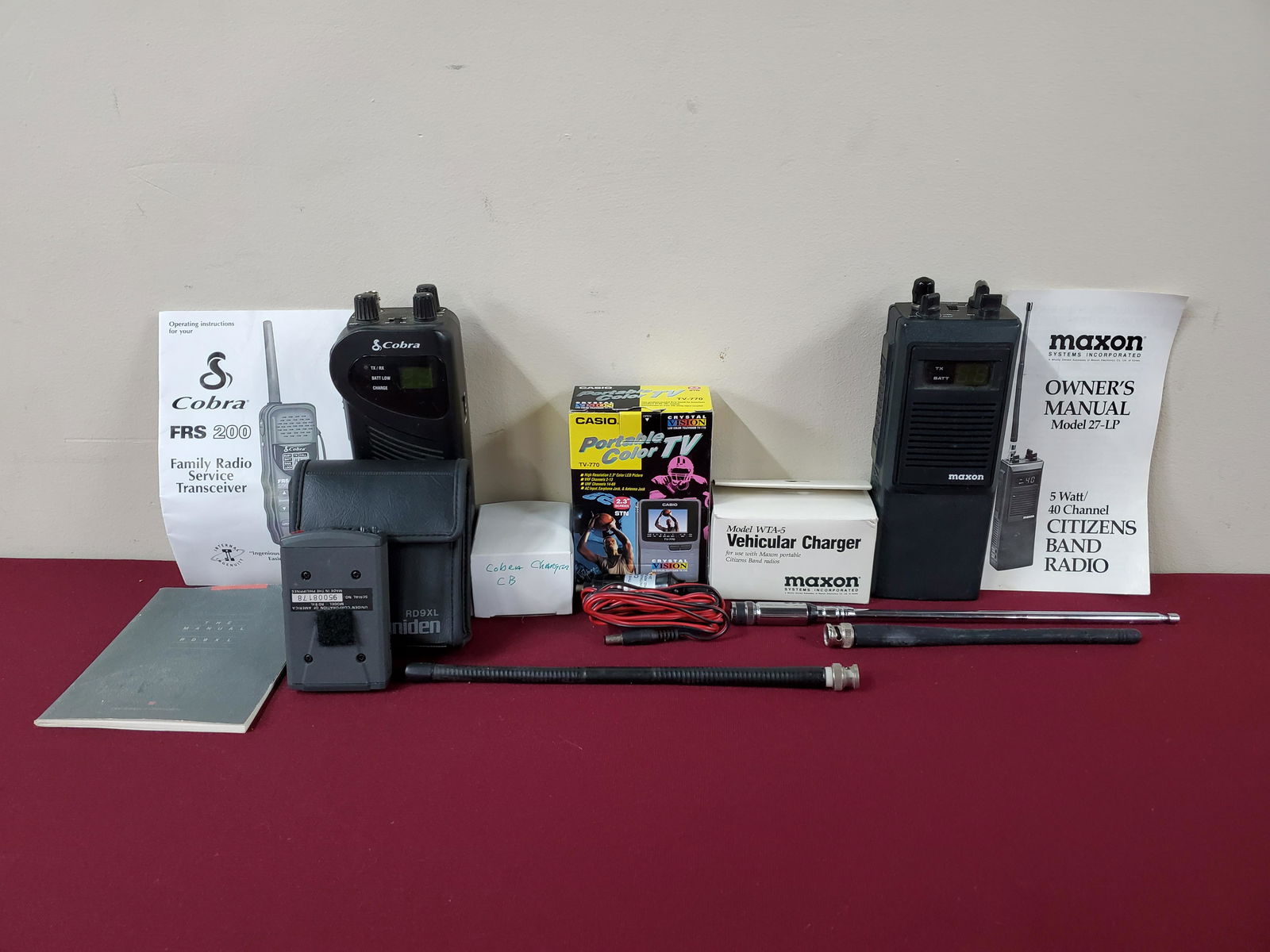 4 Electronics incl. Walkie Talkies and Pocket TV (1 of 5)