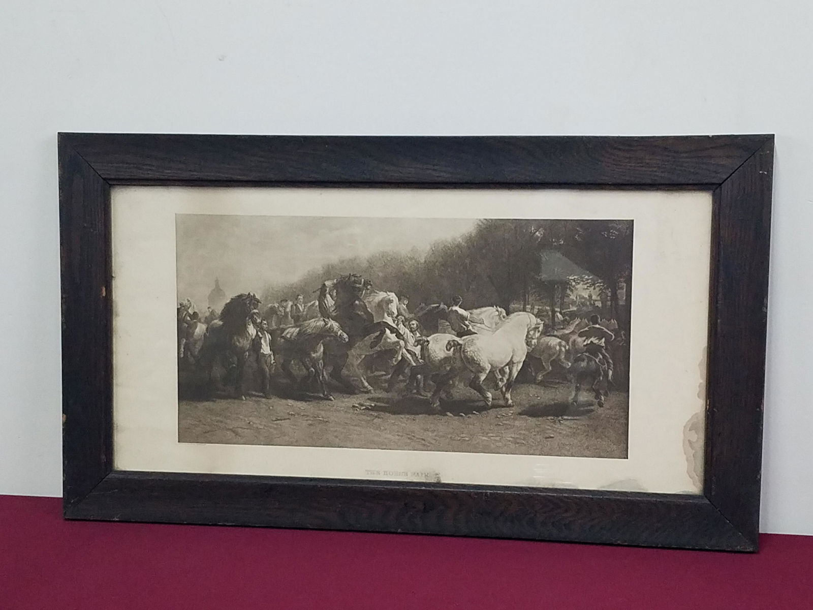 Rosa Bonheur "The Horse Fair" Etching (1 of 4)