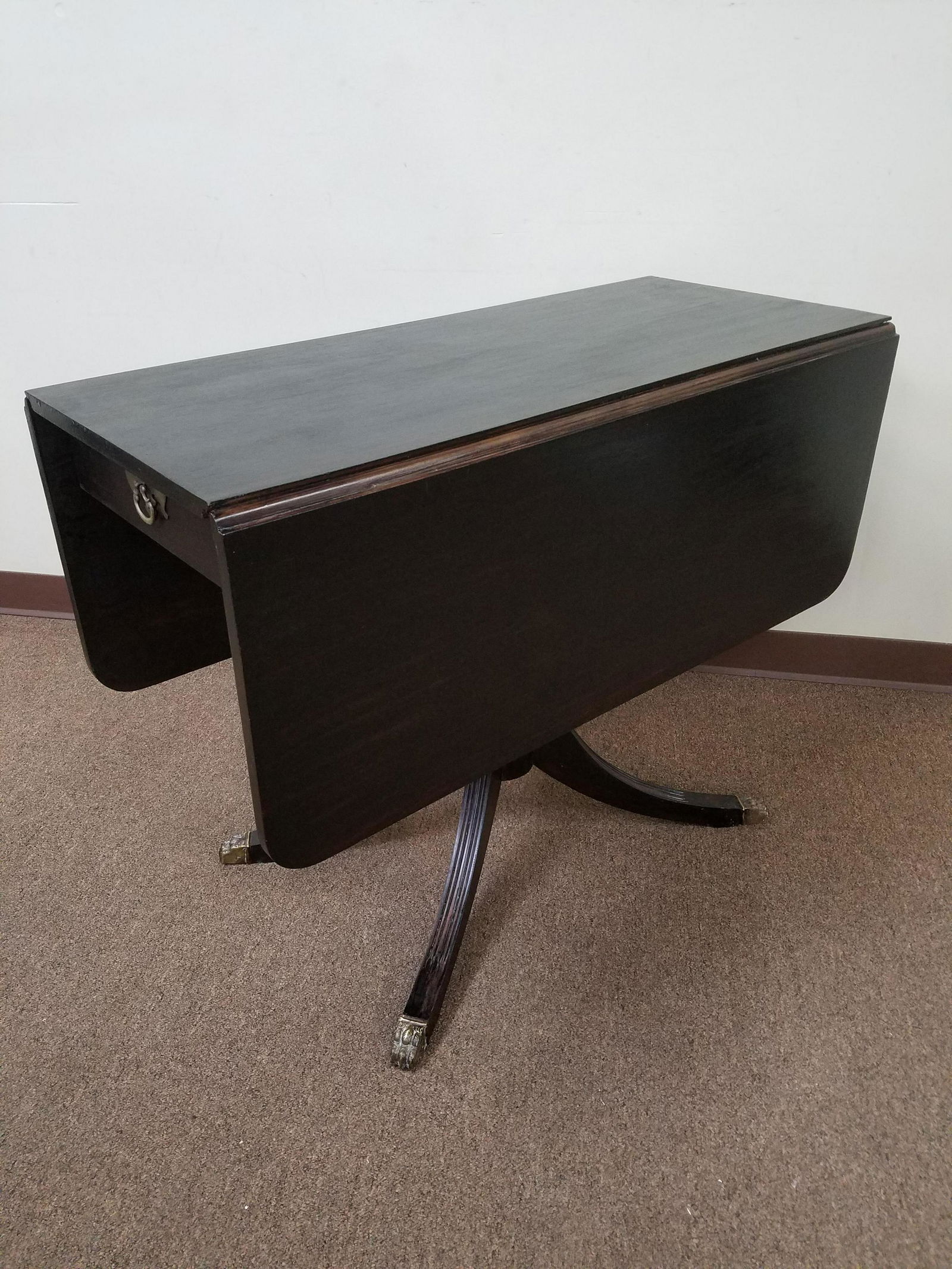 Single Drawer Drop Side Table (1 of 3)