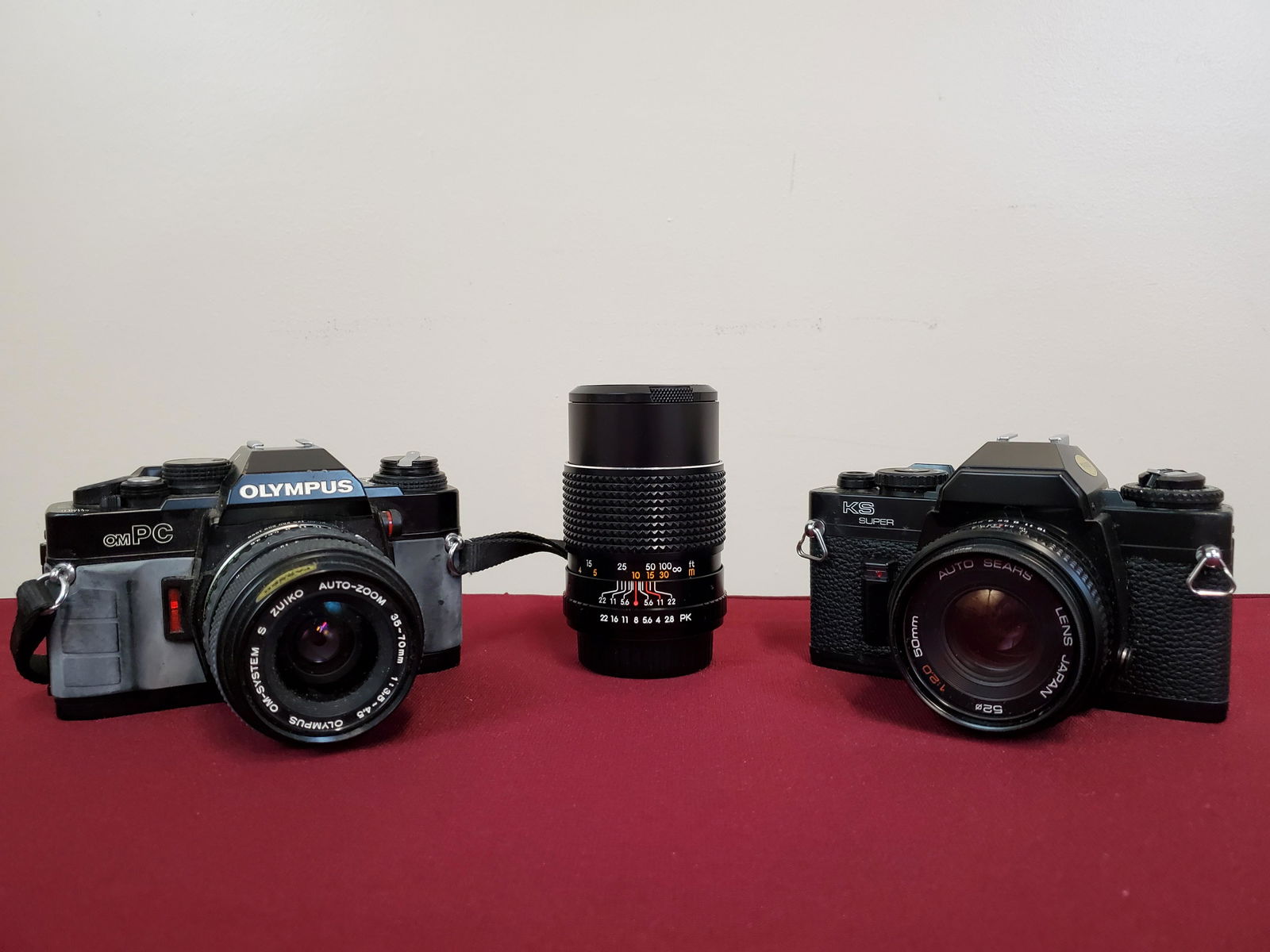 2 Cameras and Telephoto Lens (1 of 7)