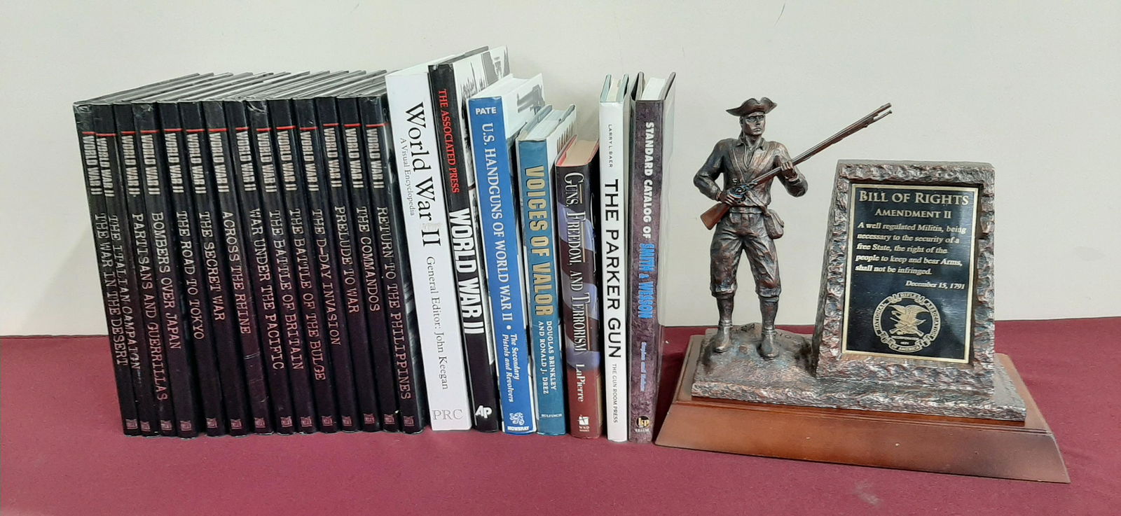 21 Military Books and NRA Statue (1 of 5)