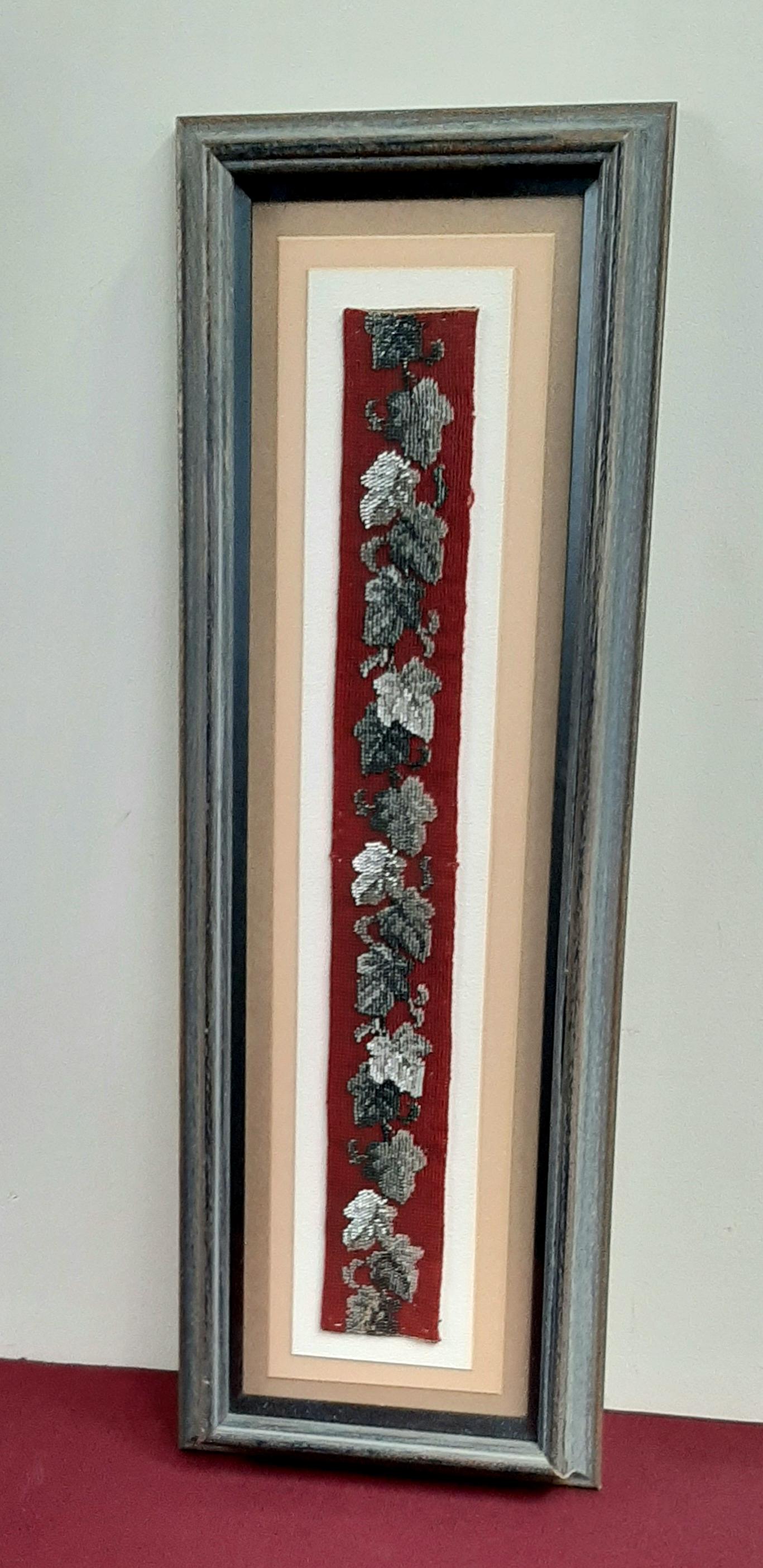 Framed Norway Bead Work (1 of 2)