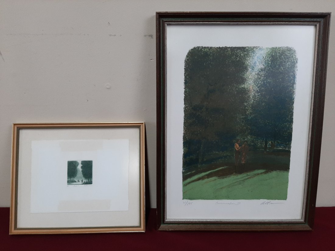 Altmann "Park" and "Conversation III" Prints (1 of 7)
