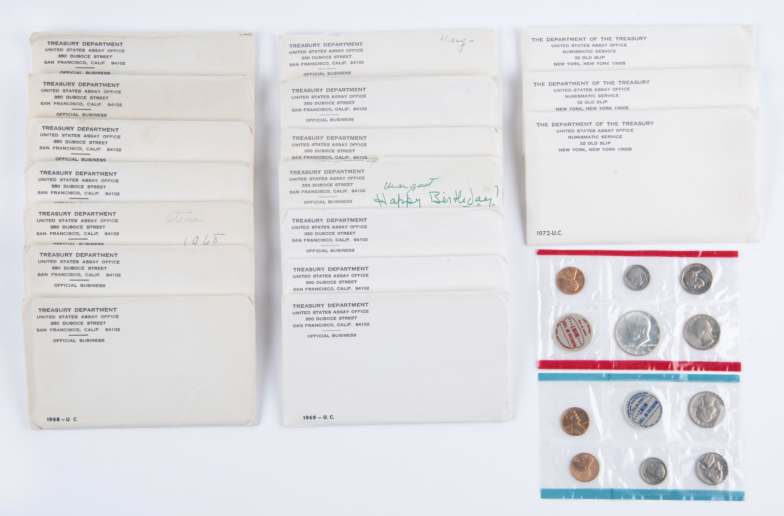 18 U.S. Mint Sets (1 of 2)