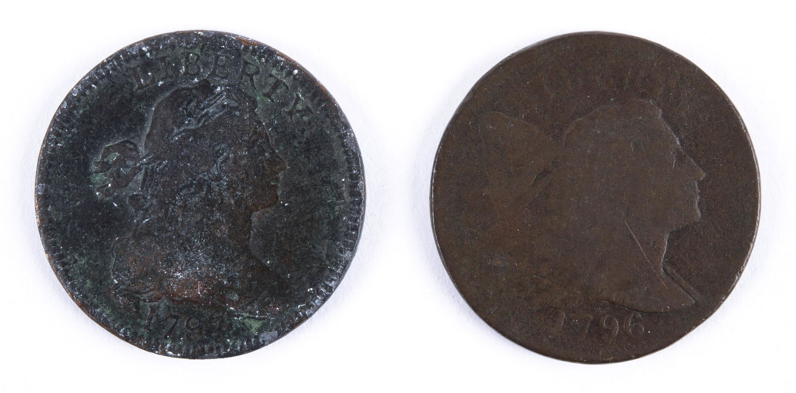 2 Early U.S. Large Cents (1 of 2)