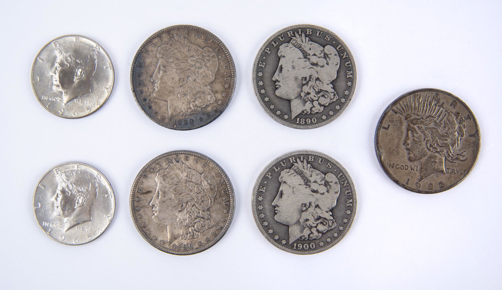 7 U.S. Silver Coins (1 of 2)