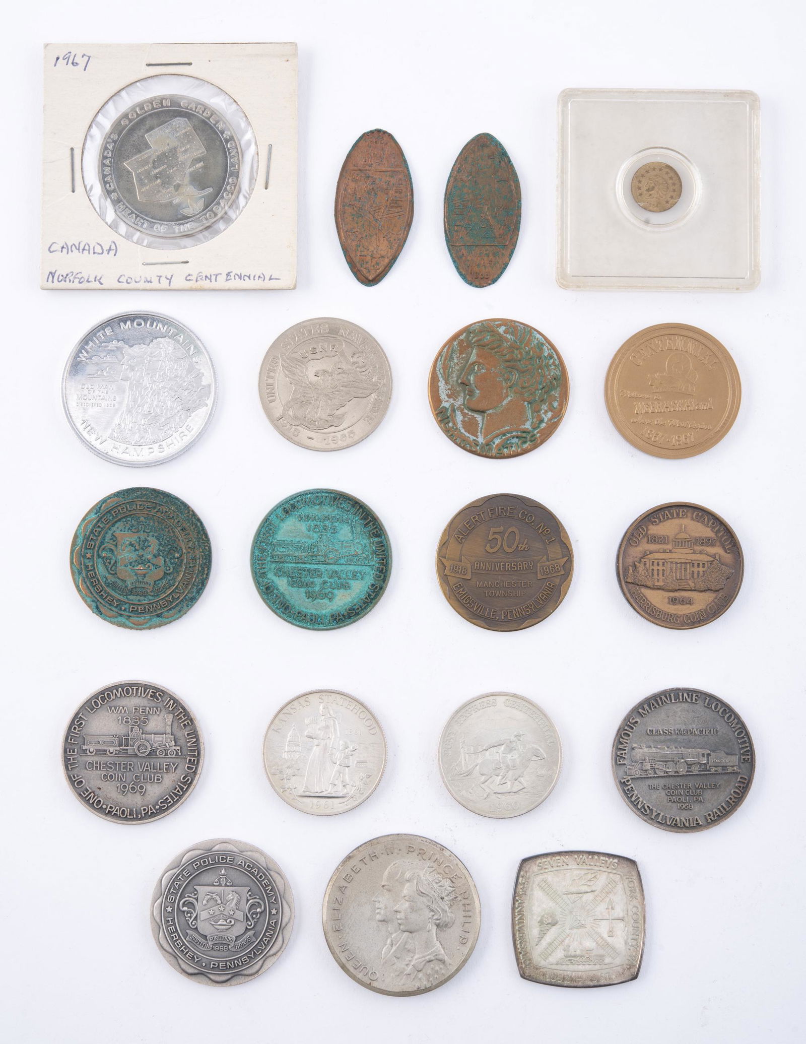 19 Medallions incl .999 (1 of 4)