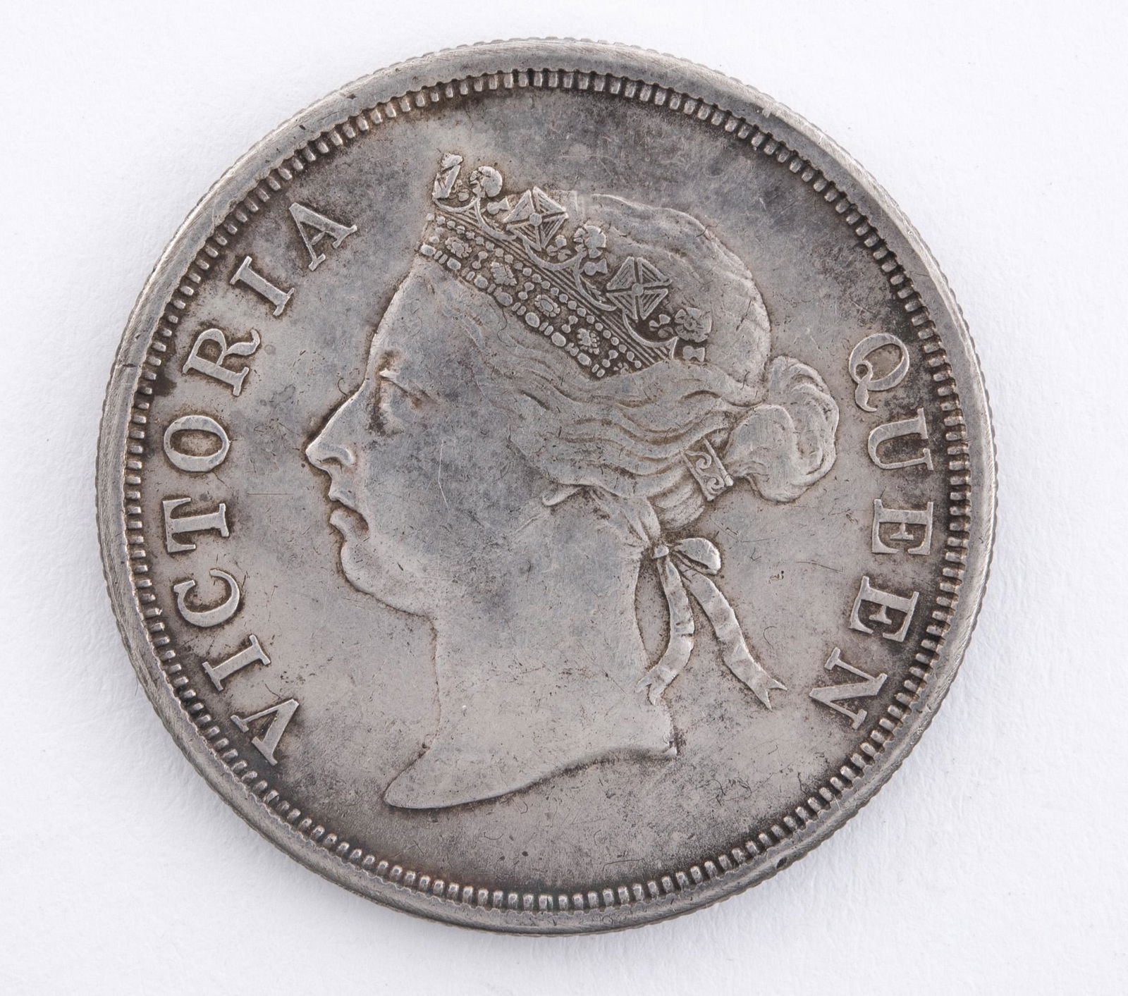 1889 Straits Settlement 50 Cents (1 of 2)