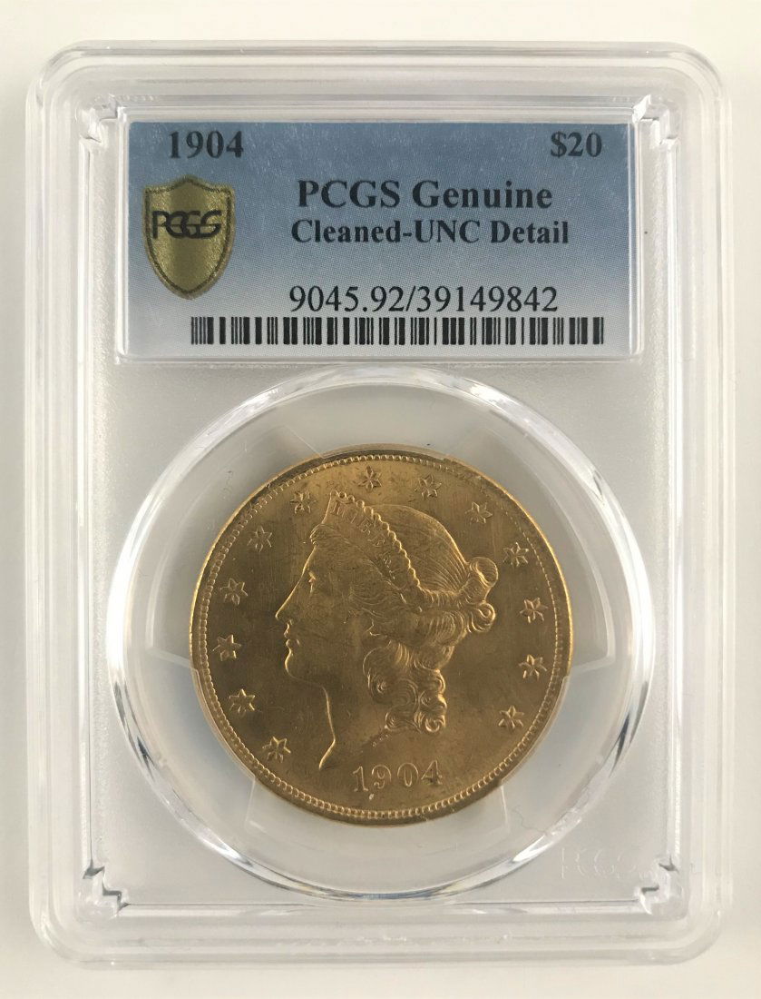 1904 $20 Liberty Head Unc (1 of 3)