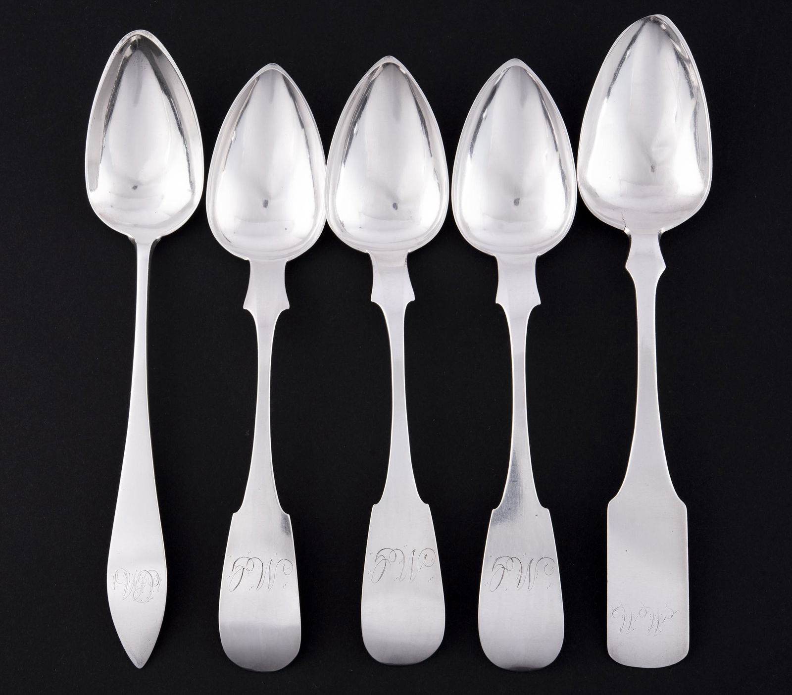 5 Pennsylvania Coin Tablespoons (1 of 5)