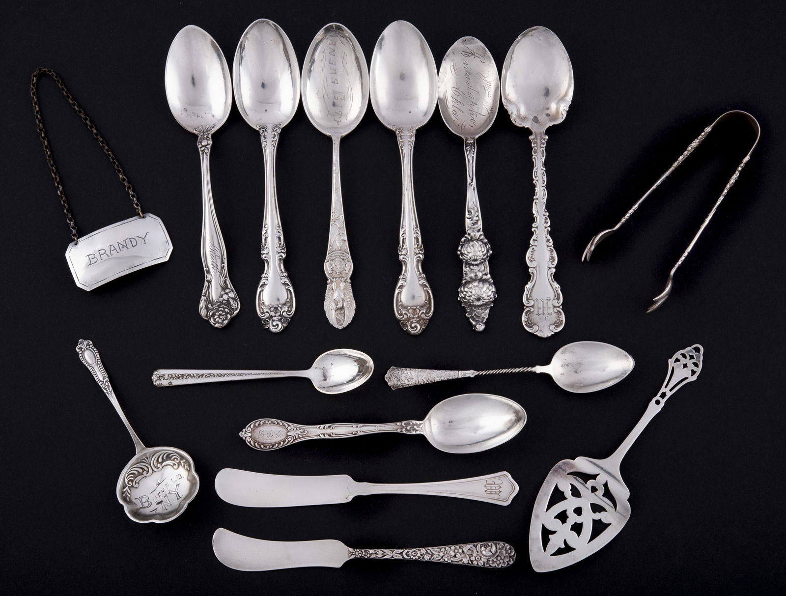 14 Sterling Items Incl Teaspoons (1 of 17)