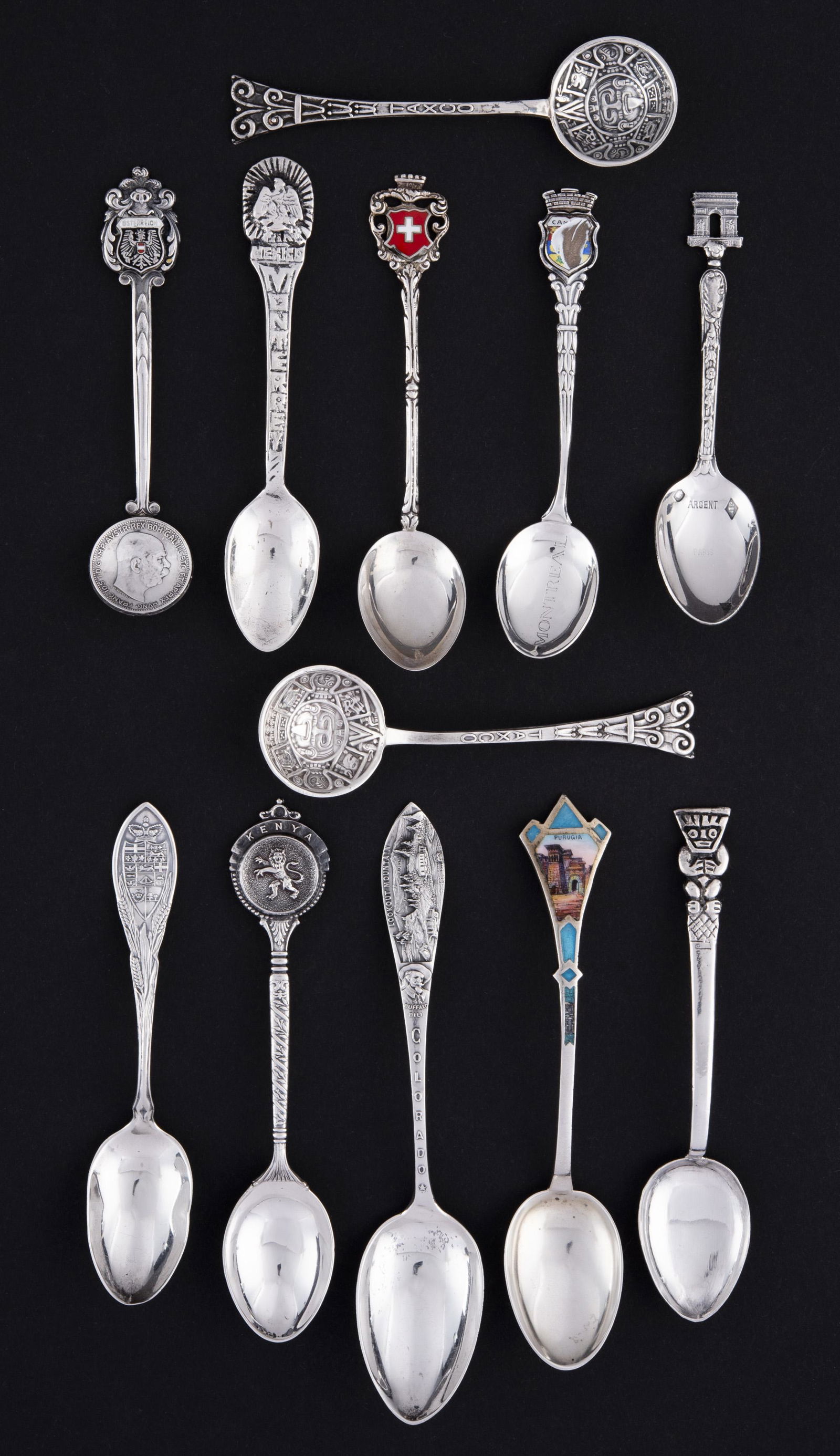 12 Souvenir Spoons (1 of 9)
