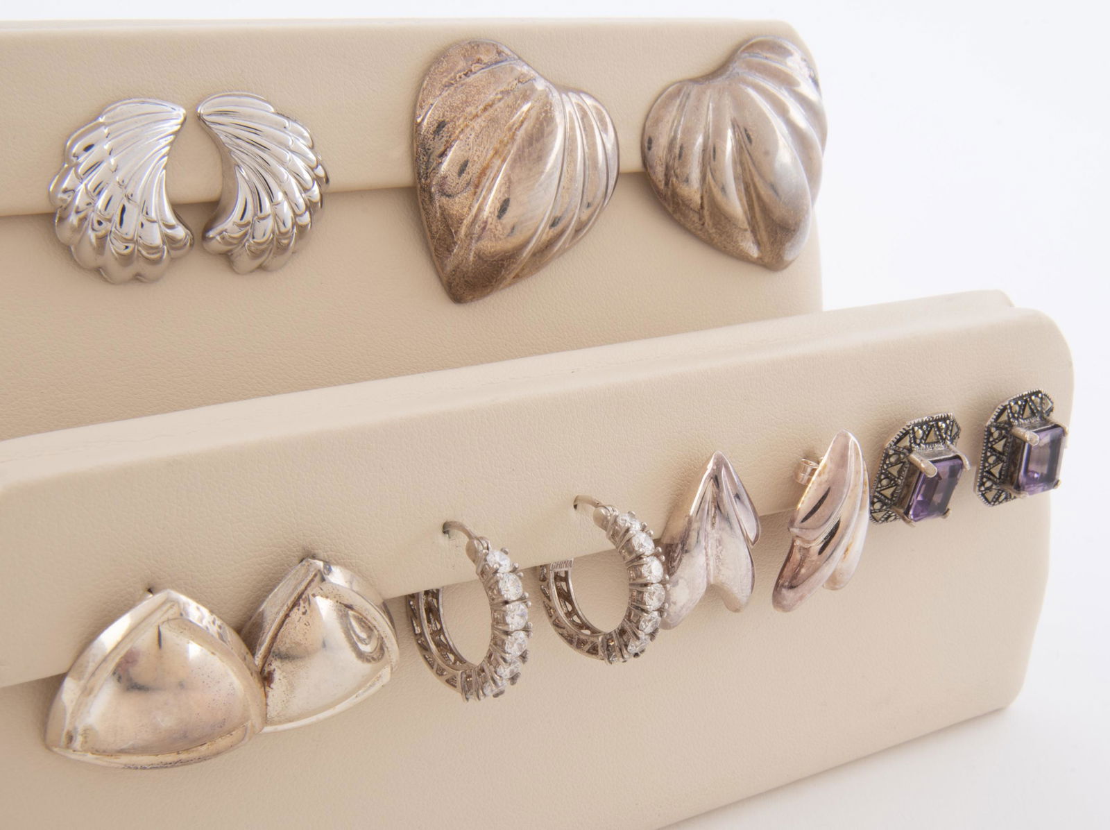 6 Pr Sterling Earrings (1 of 1)