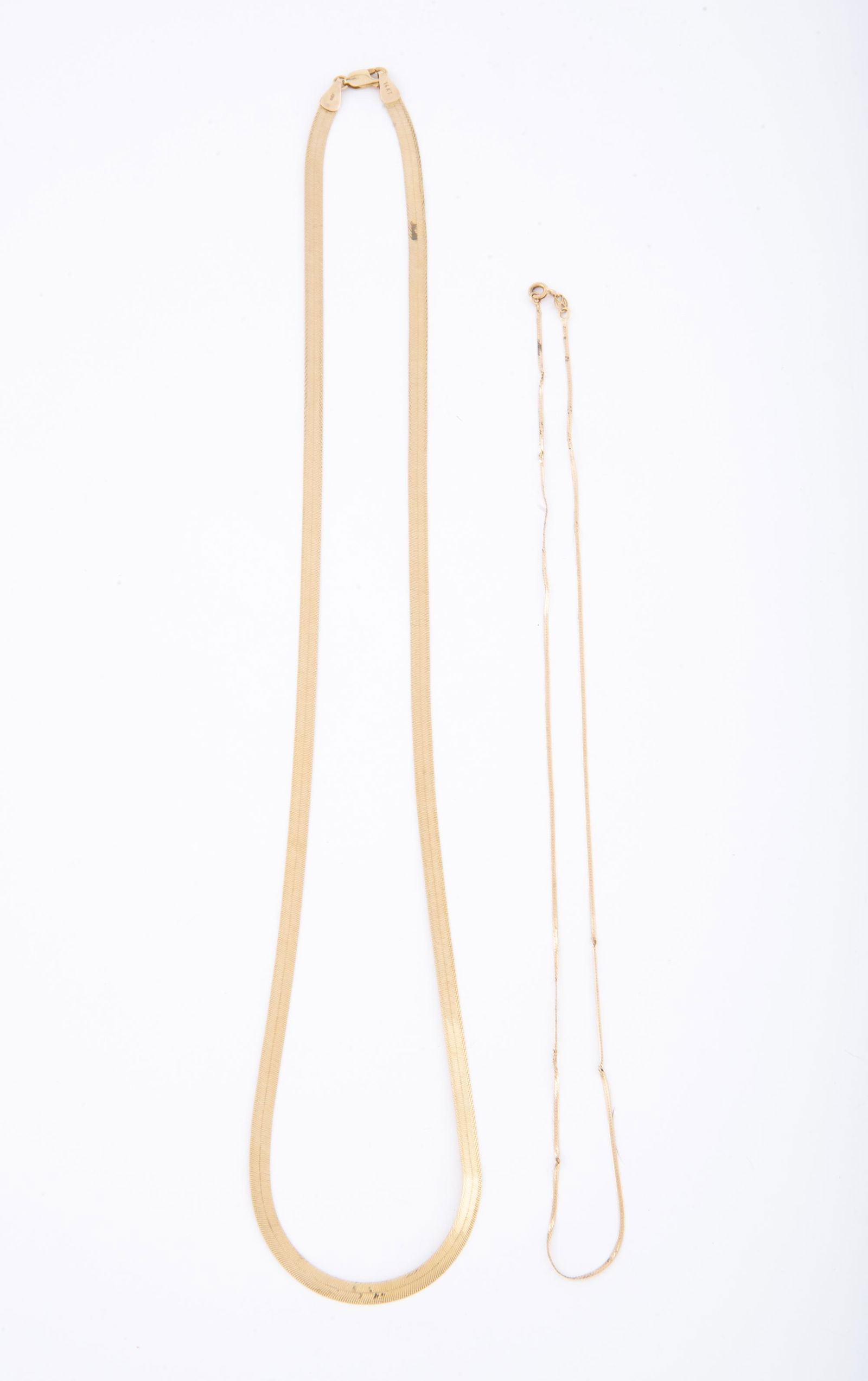 2 14K Necklaces (1 of 1)