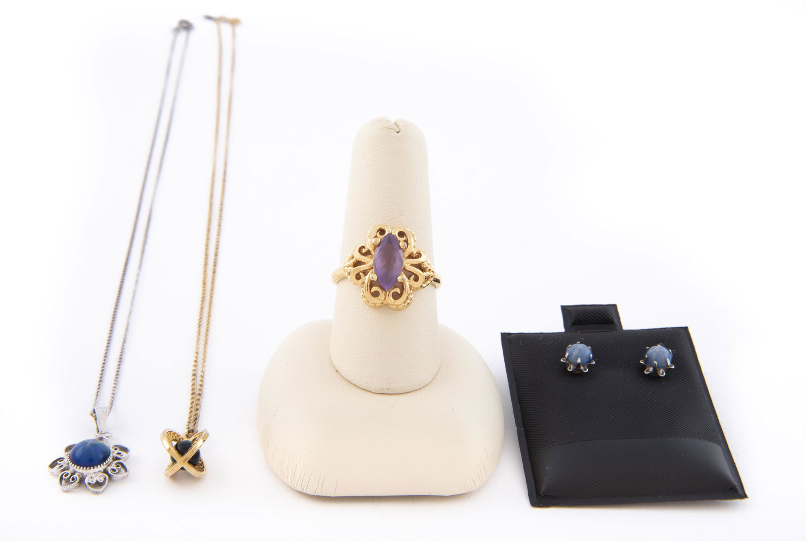 4 Pcs Sterling & Vermeil Jewelry (1 of 3)