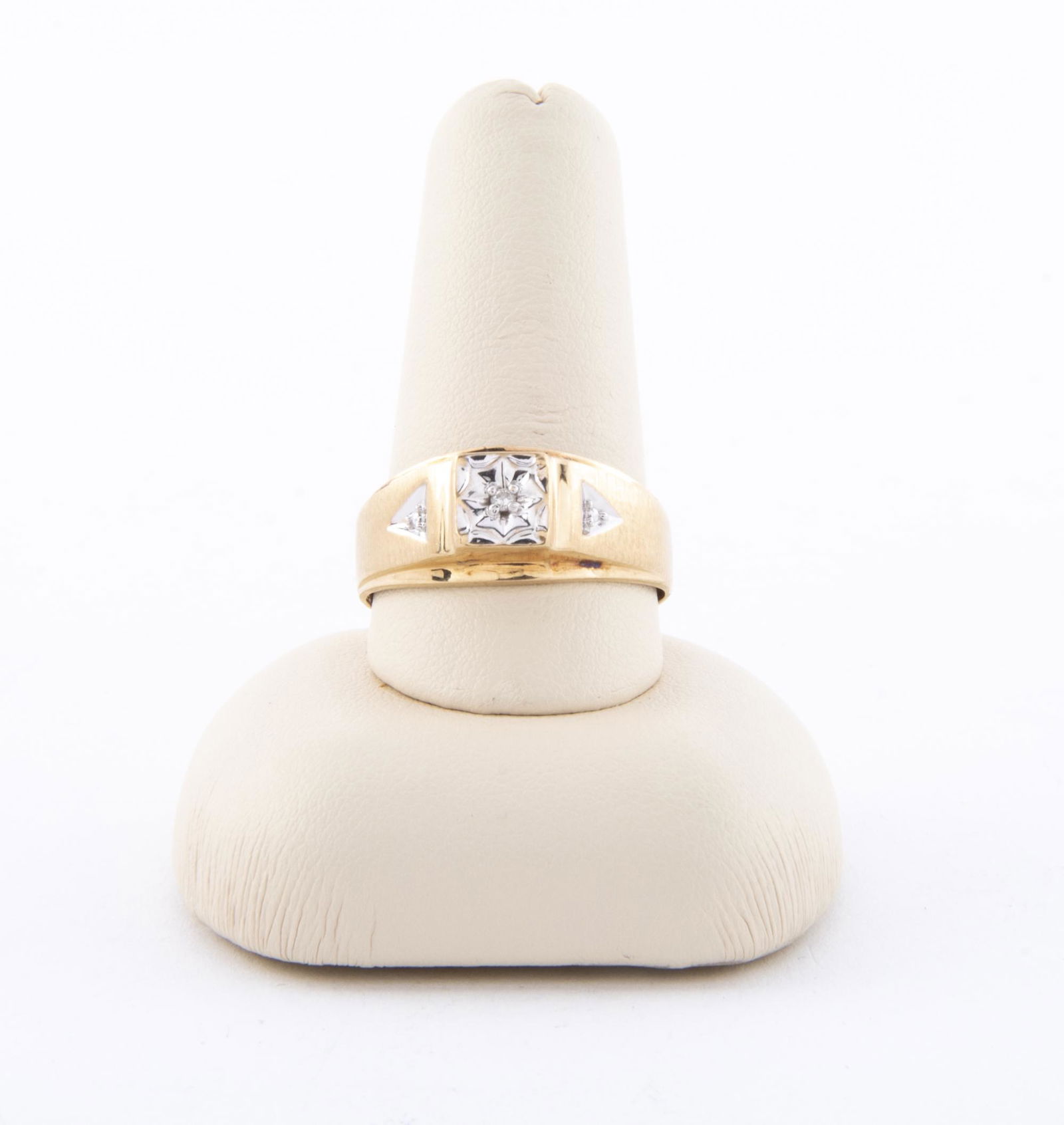 Man's 10K & Diamond Ring (1 of 2)