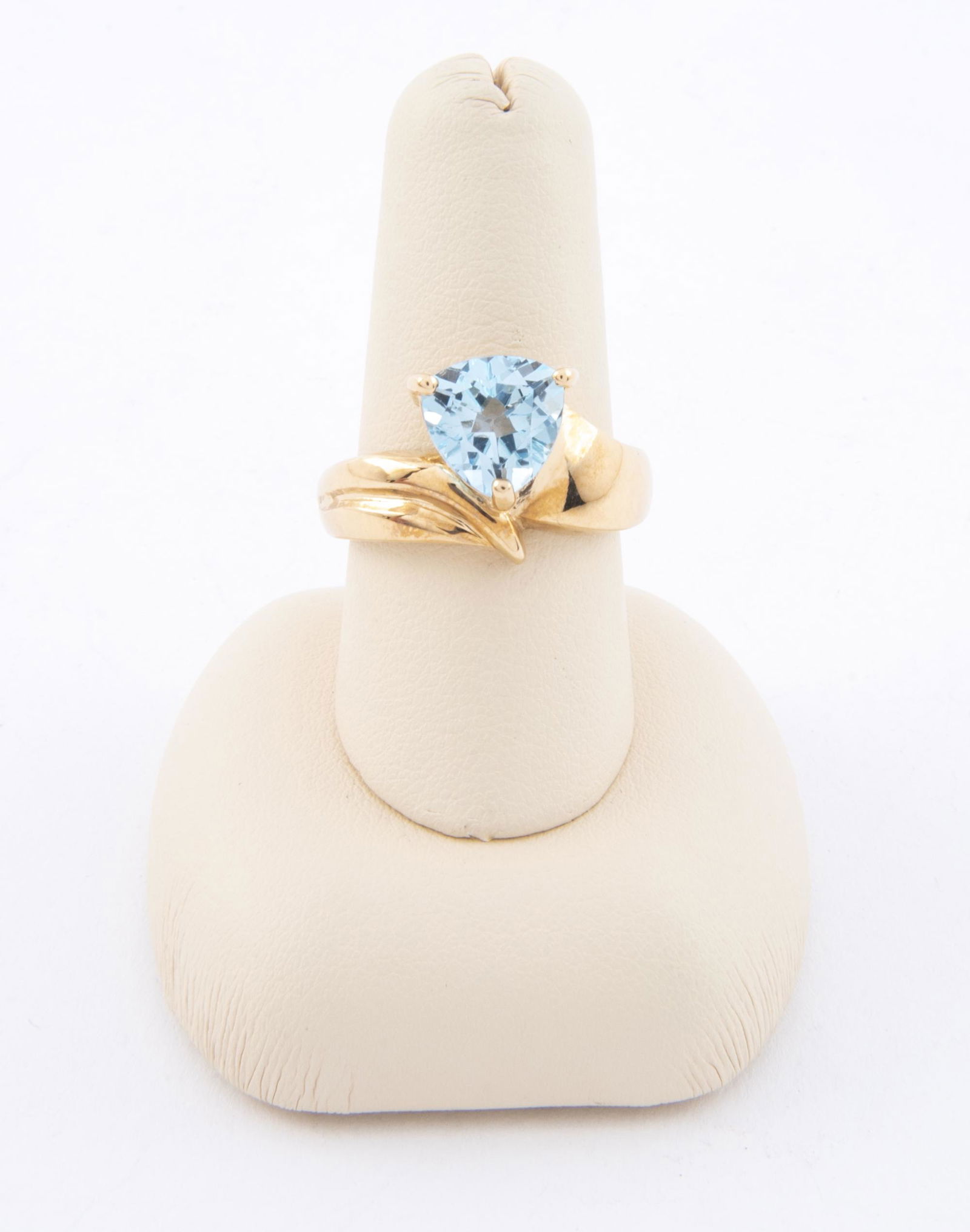 10K & Blue Topaz Ring (1 of 2)