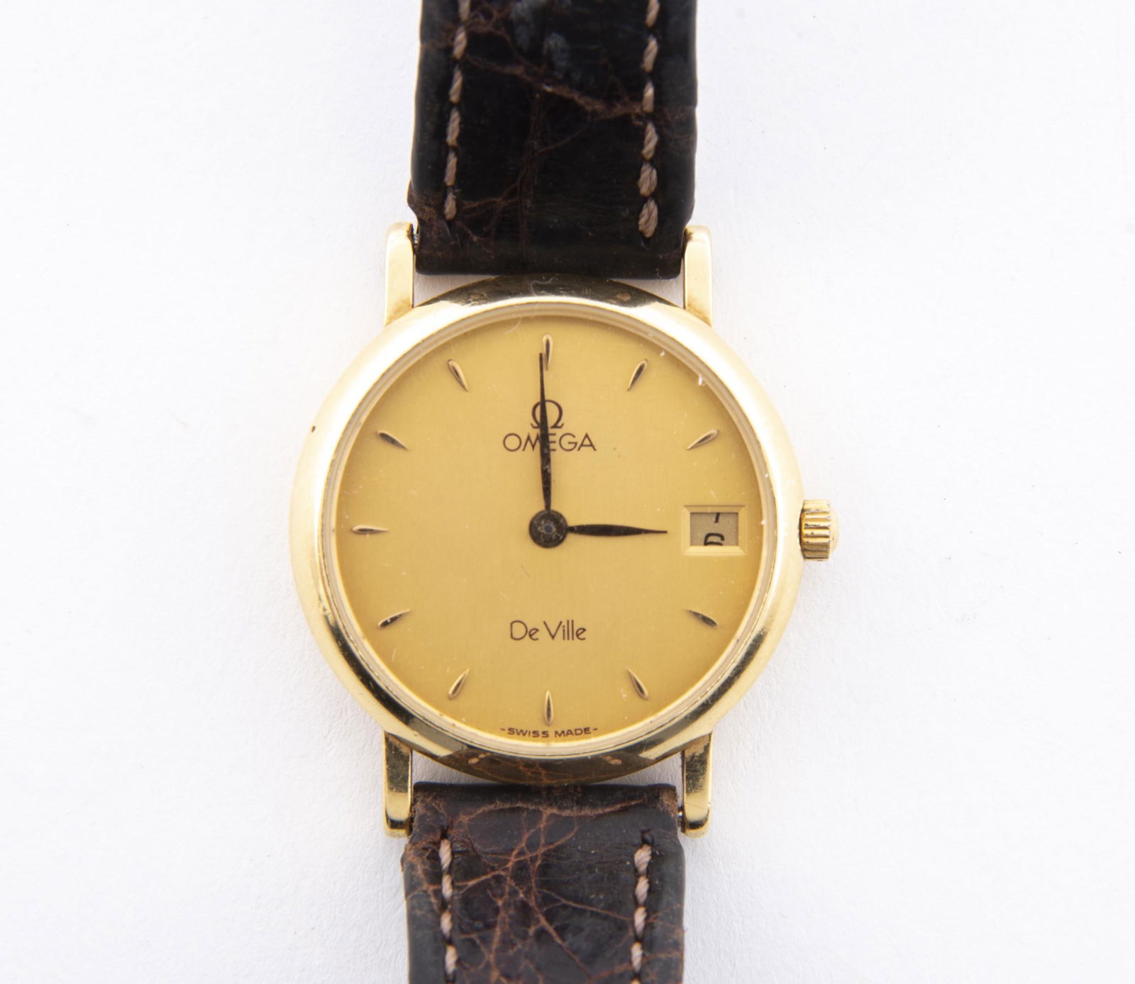 Ladies Omega 18k DeVille Wristwatch (1 of 3)