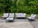 Brown Jordan 5pc Metal Patio Set with Cushions