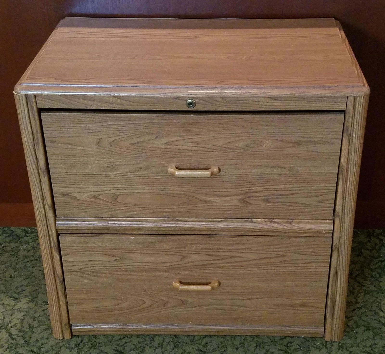 Two Drawer Filing Cabinet (1 of 1)