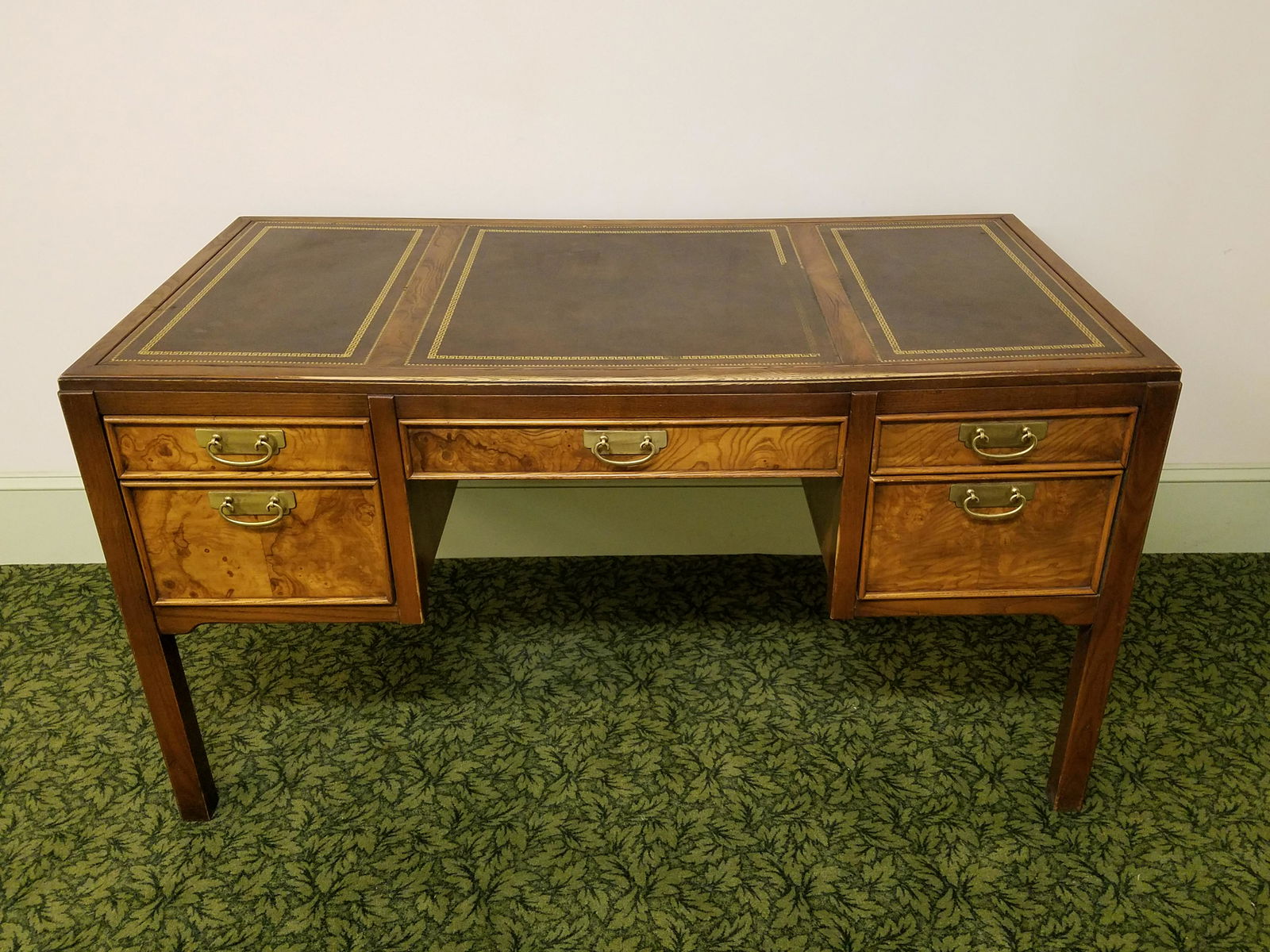 Leather Top Desk by Sligh Furniture (1 of 2)