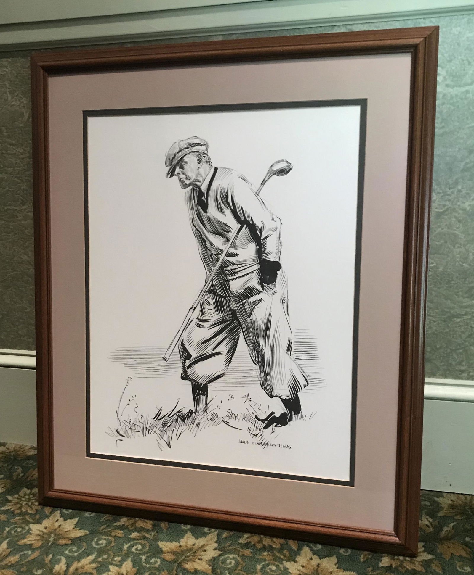 James Montgomery Flagg Pen & Ink (1 of 2)