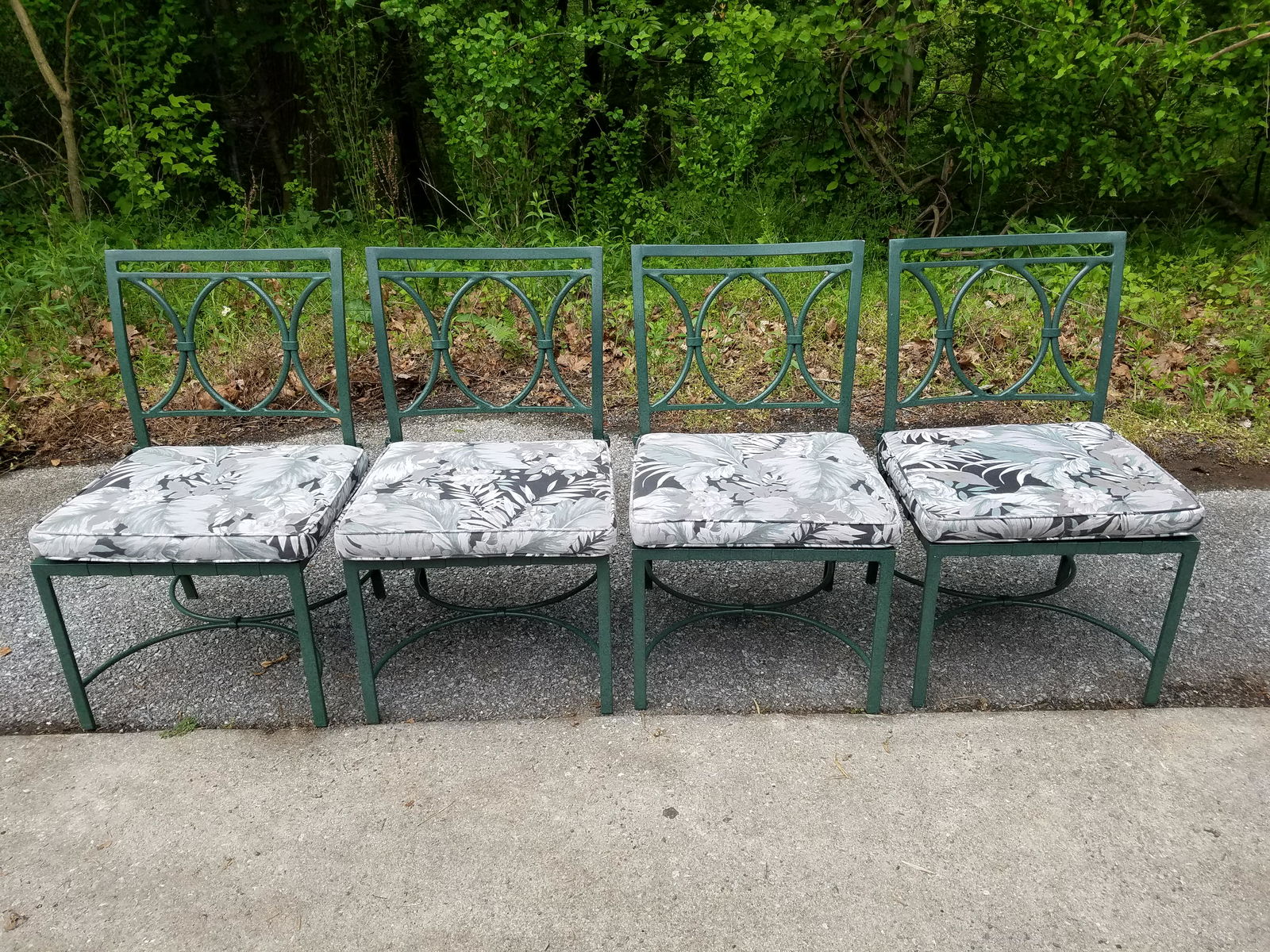 Brown Jordan Set Of Four Outdoor Chairs (1 of 3)