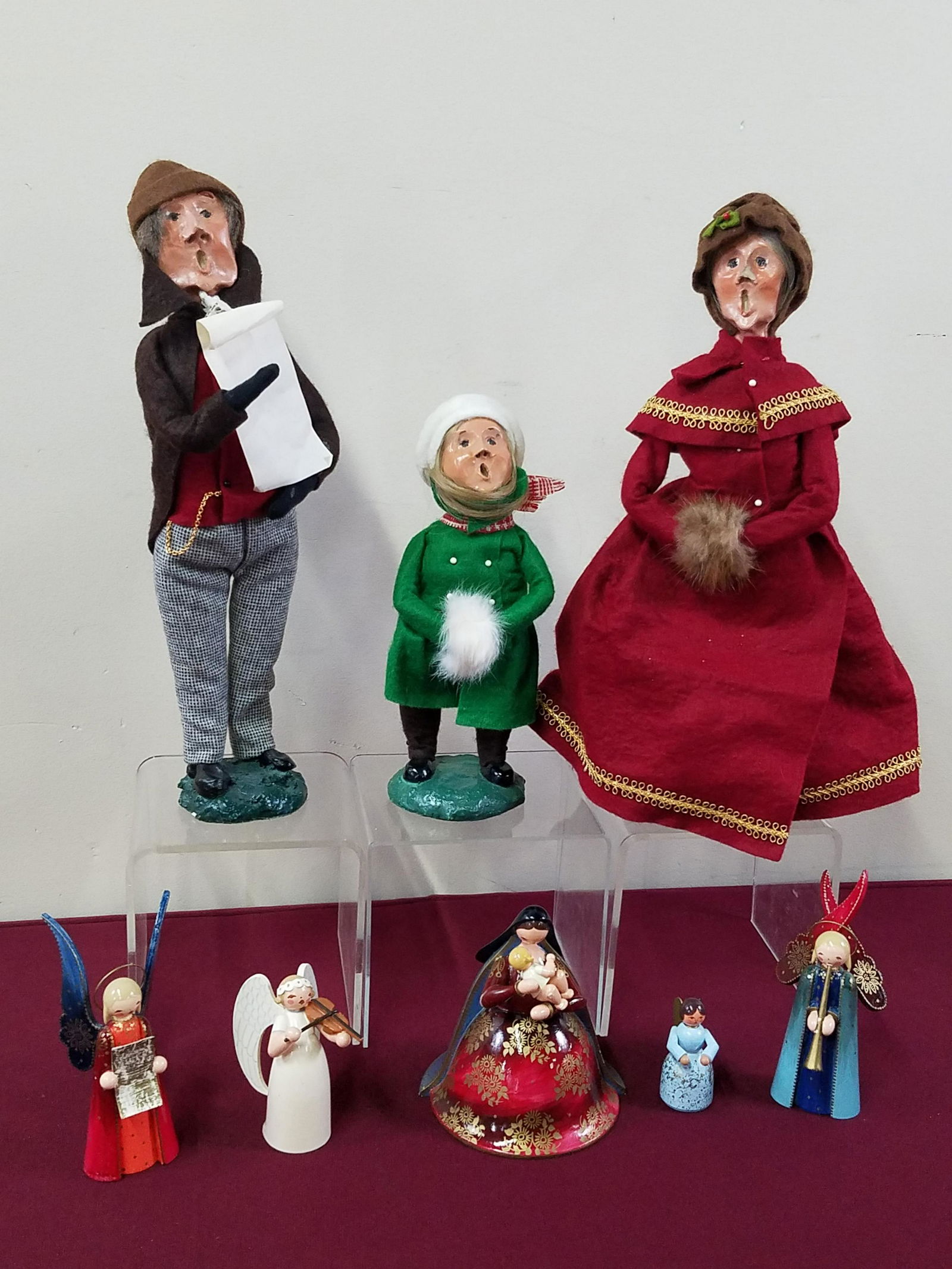 8 Pcs incl Byers Choice and Wooden Angels (1 of 5)