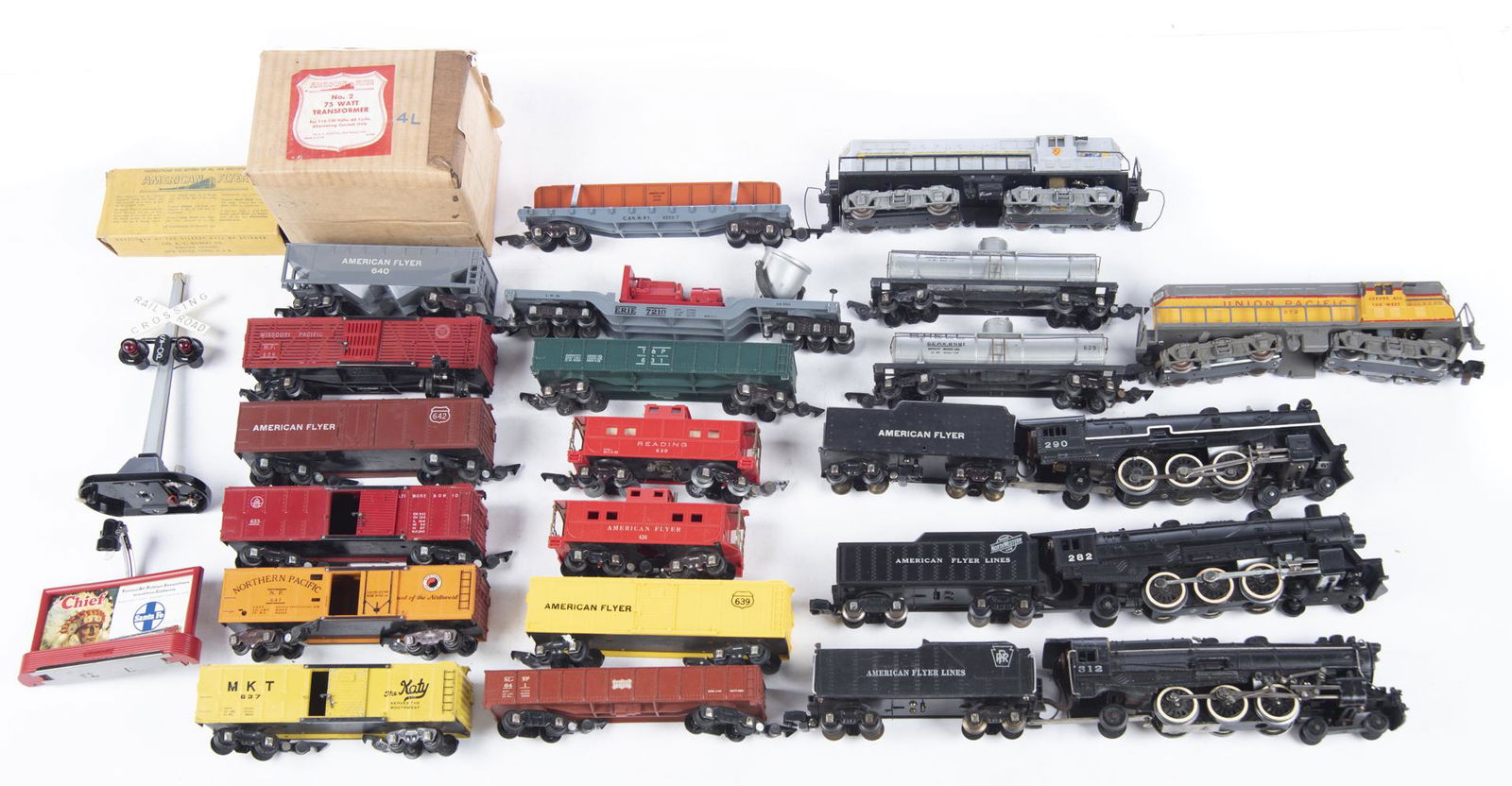 24 Pcs Rolling Stock, Engines, and Accessories (1 of 2)