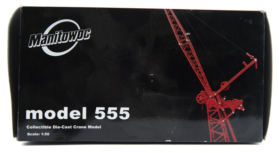 Manitowoc Model 555 Diecast Crane Model in OB (1 of 2)