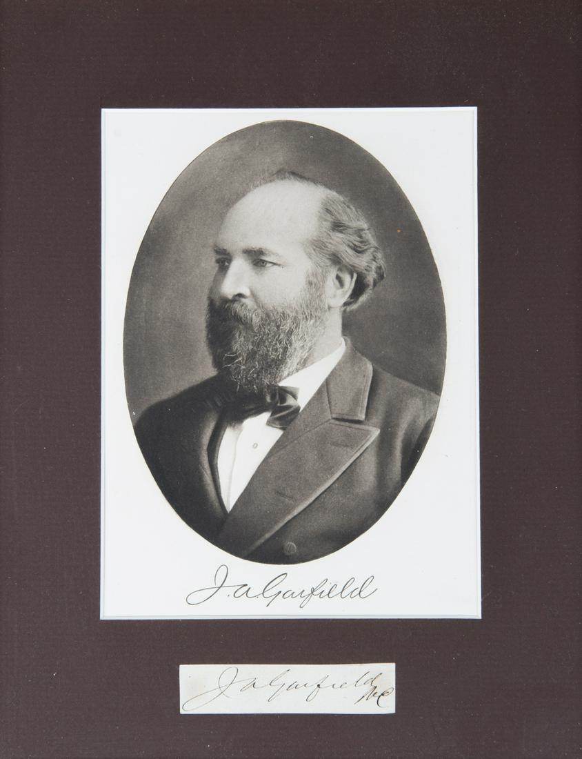 James Garfield Signature (1 of 3)