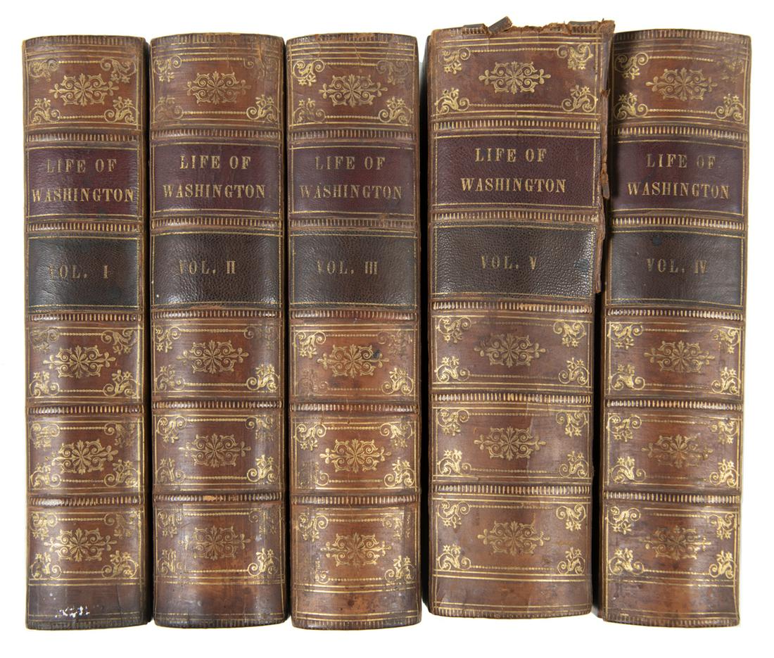 5 Vols The Life of George Washington, 1805 (1 of 4)