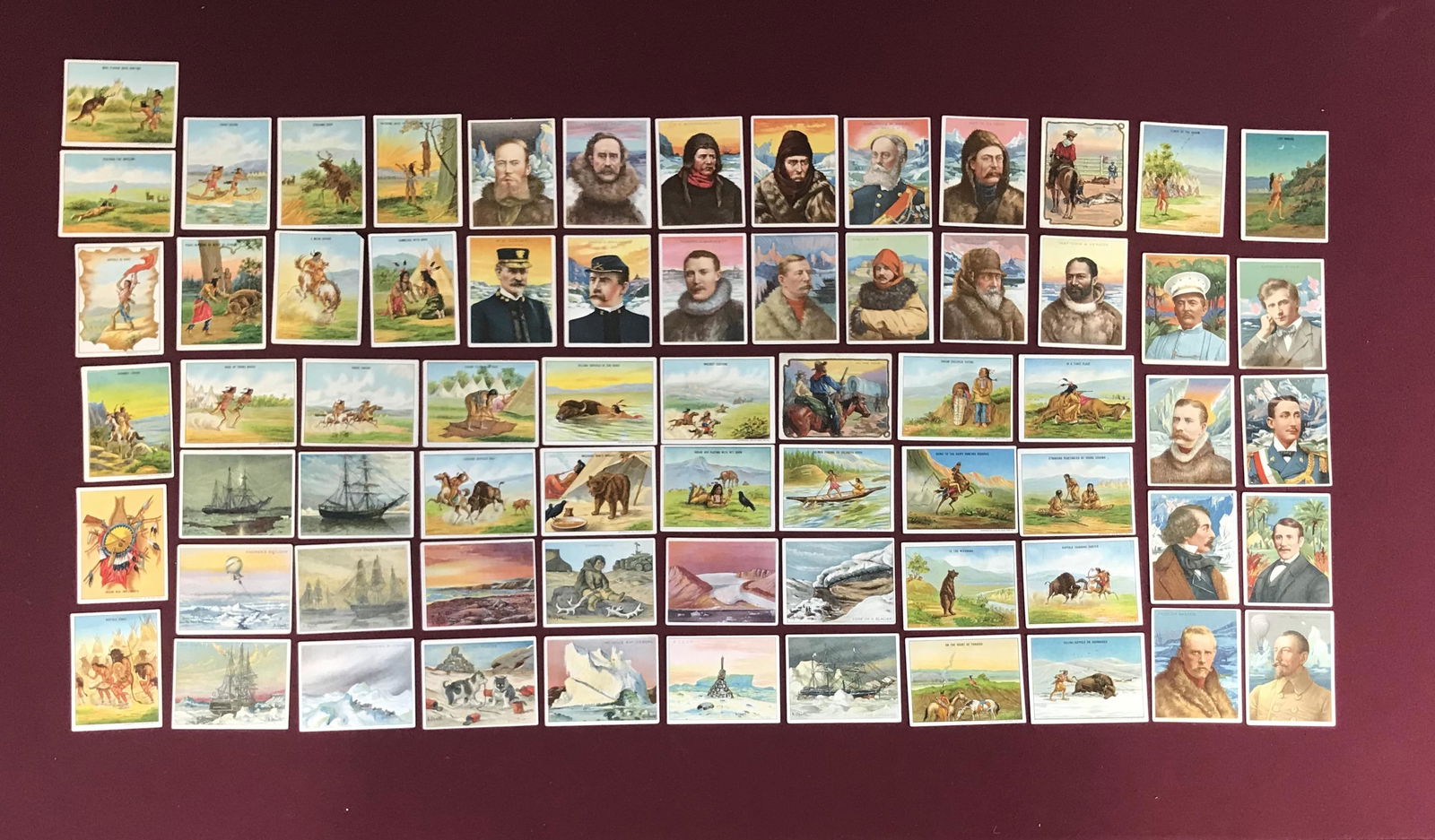 67 Hassan Cigarette Cards Incl Indians (1 of 10)