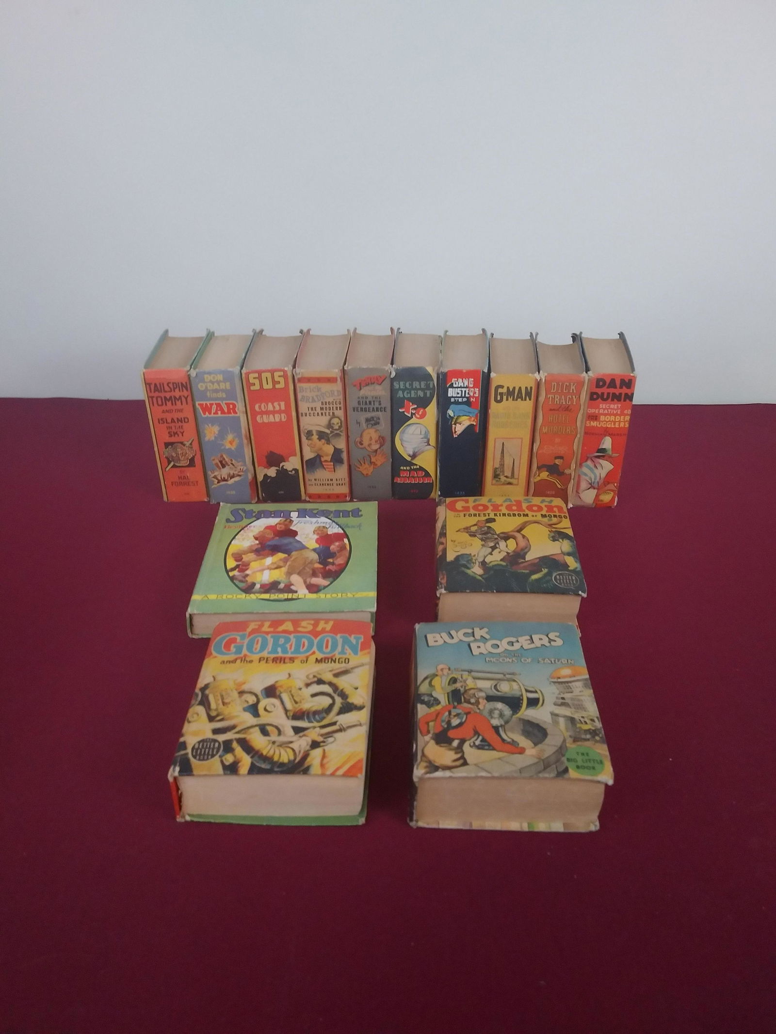 14 Big Little Books - Mystery, Sci-Fi And War (1 of 16)